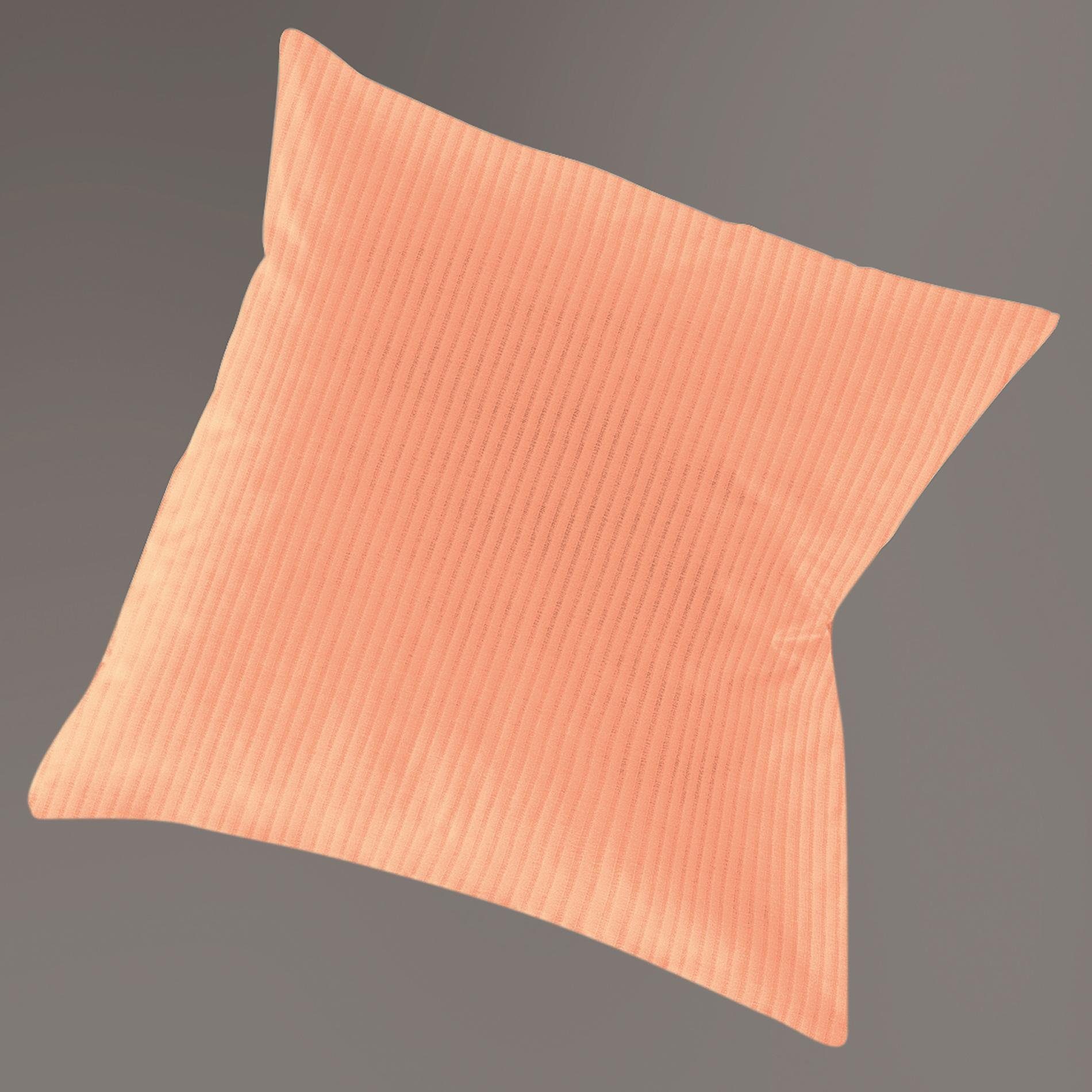Irisette Kussenovertrek Lumen 8129 hoogwaardig en droomzacht (1 stuk) kussenovertrekken maat 80 cm x 80 cm oranje