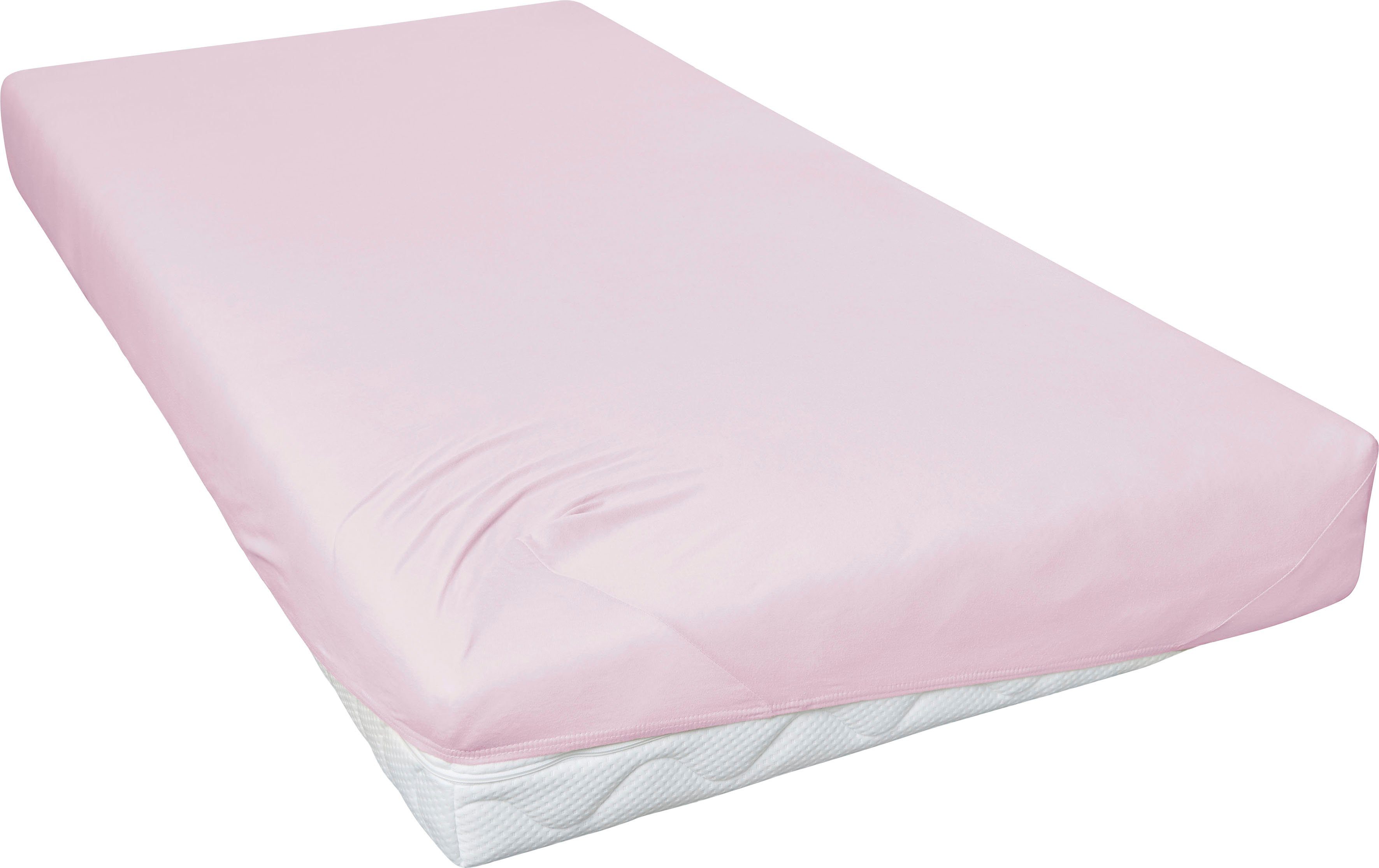 Primera Hoeslaken voor kindermatrassen (1 stuk) hoeslakens roze
