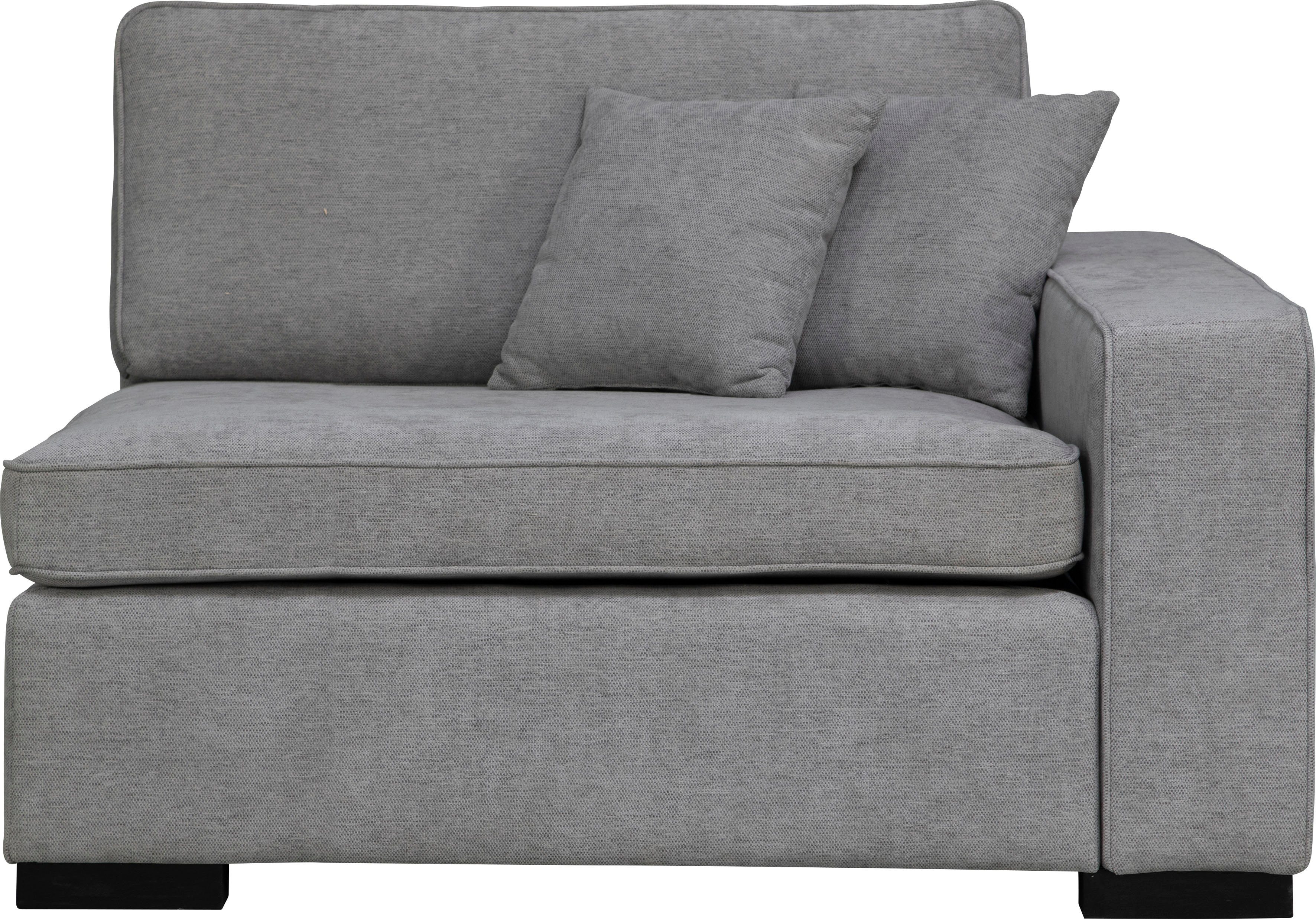 Guido Maria Kretschmer Home&Living Sofaelement Skara Module voor zelf samenstellen, in vele stofkwaliteiten grijs, modulaire banken, Armleuning rechts