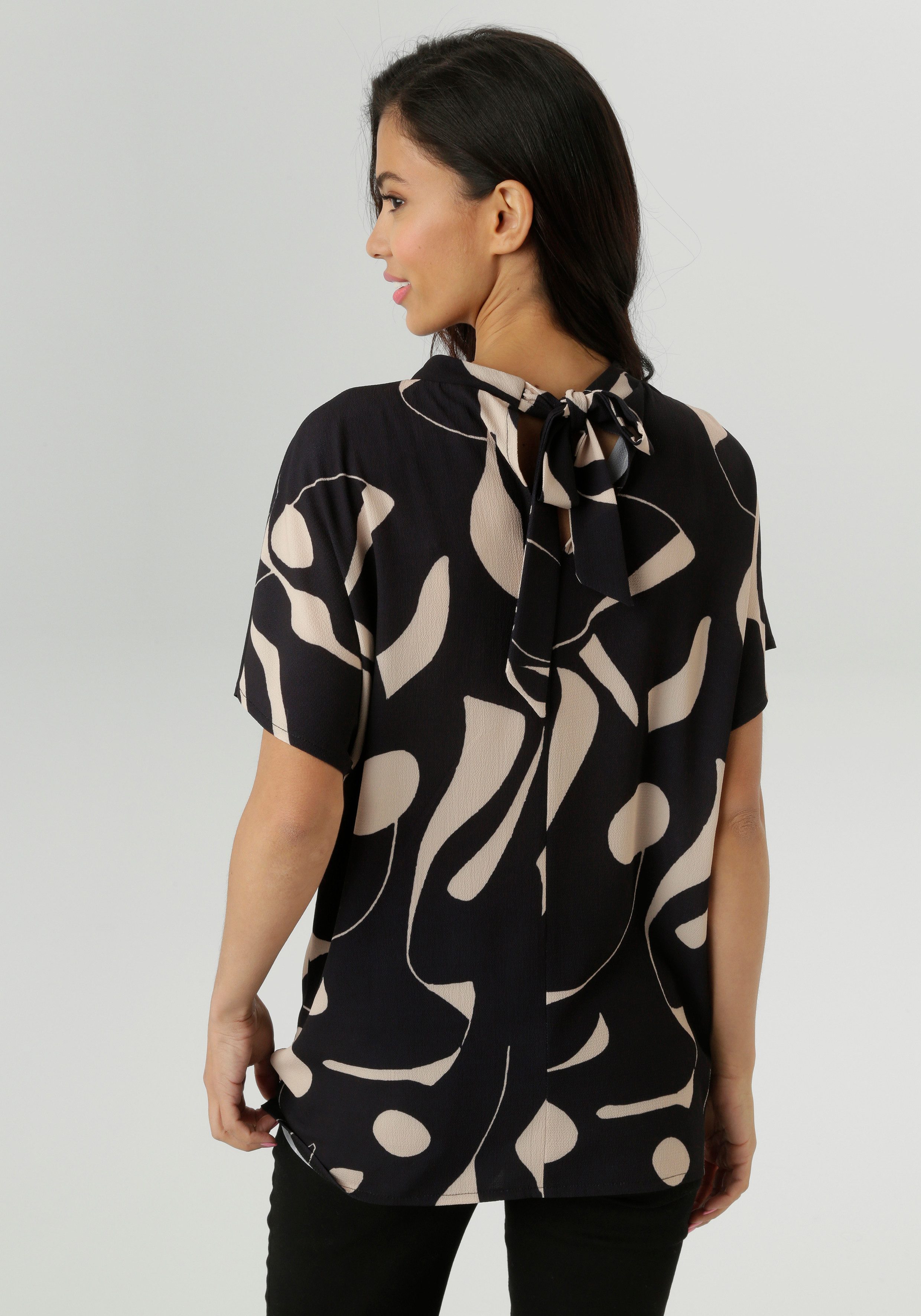 Aniston SELECTED Blouse met korte mouwen
