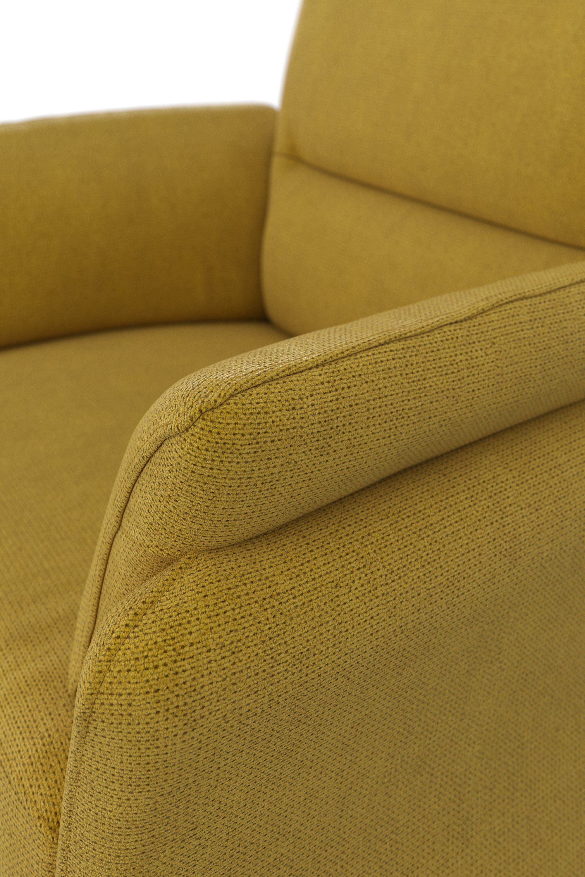 DOMO collection Fauteuil Pina elegante en tijdloze clubstoel, comfortabele cocktailsstoel