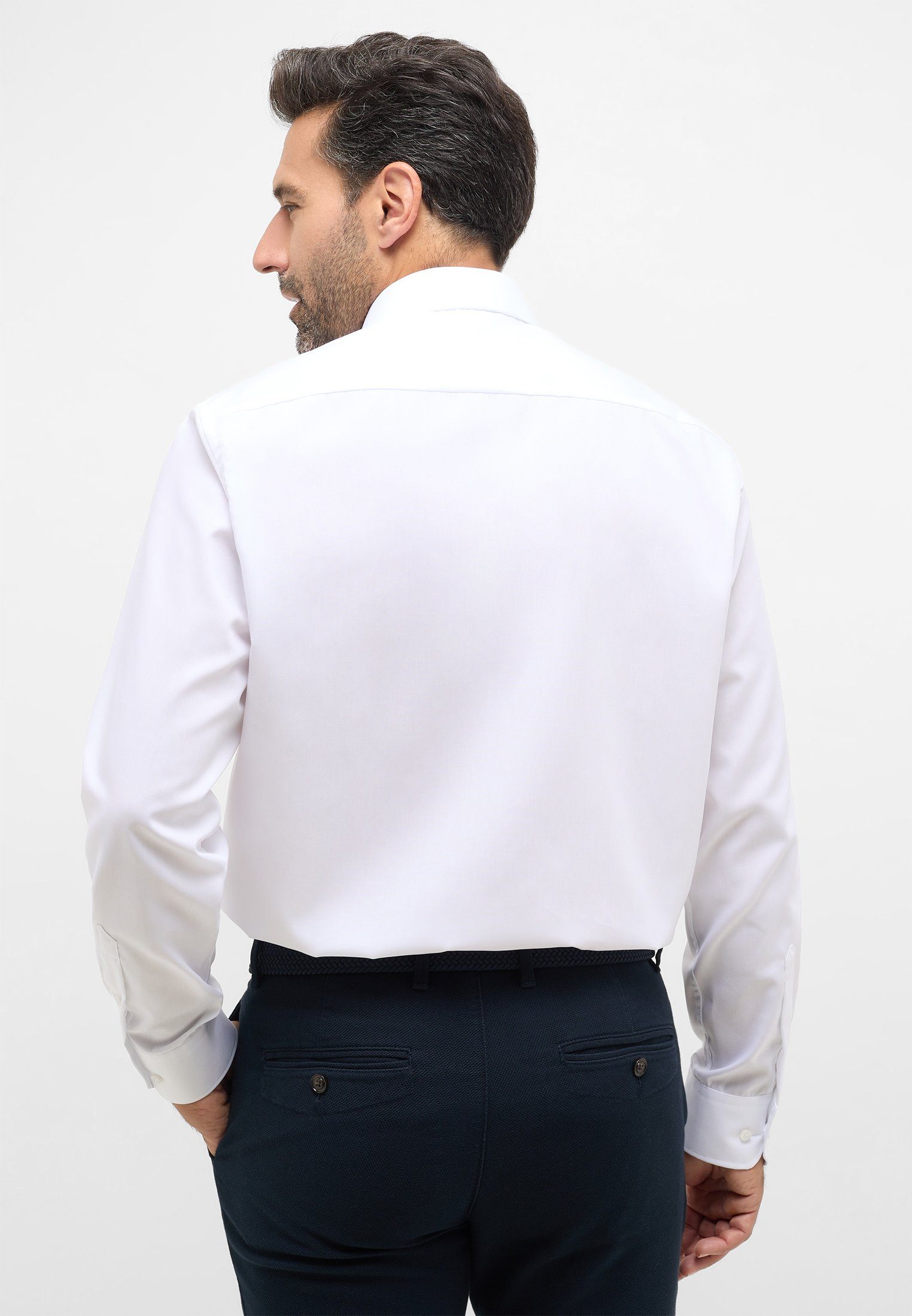 Eterna Overhemd met lange mouwen Comfort fit NON IRON (strijkvrij)