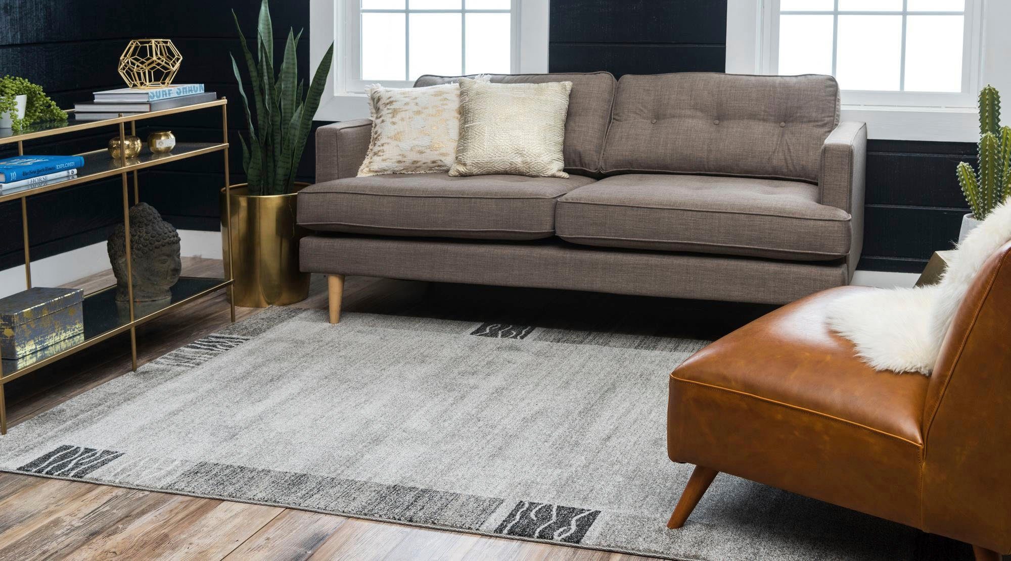 Myflair Möbel & Accessoires Vloerkleed Goede tijden voorraadopruiming Korte pool, geweven, gemêleerde look, met randdessin