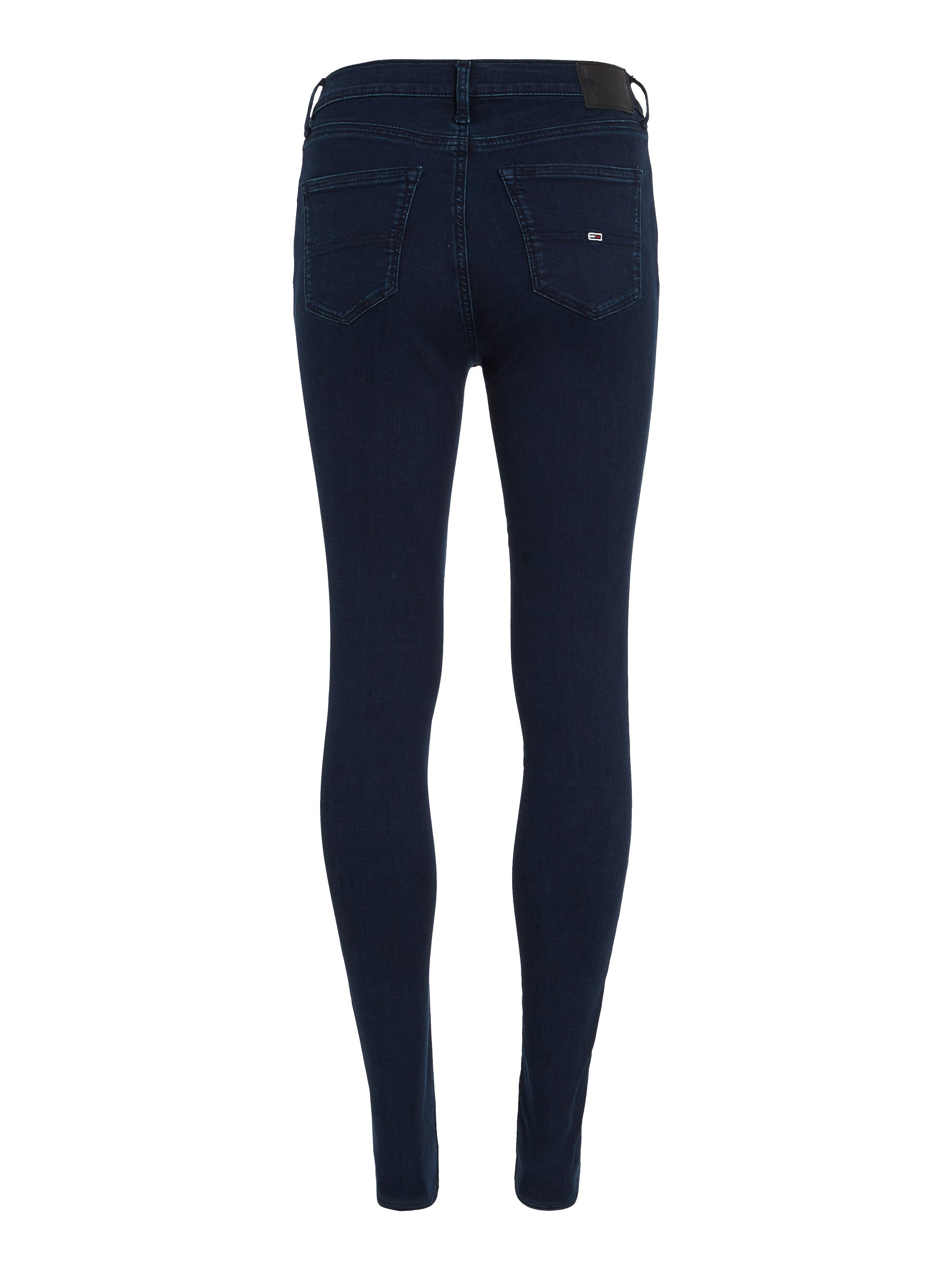 TOMMY JEANS Skinny fit jeans Nora Mid Rise Skinny Fit met tommy jeans-logobadge & borduursels