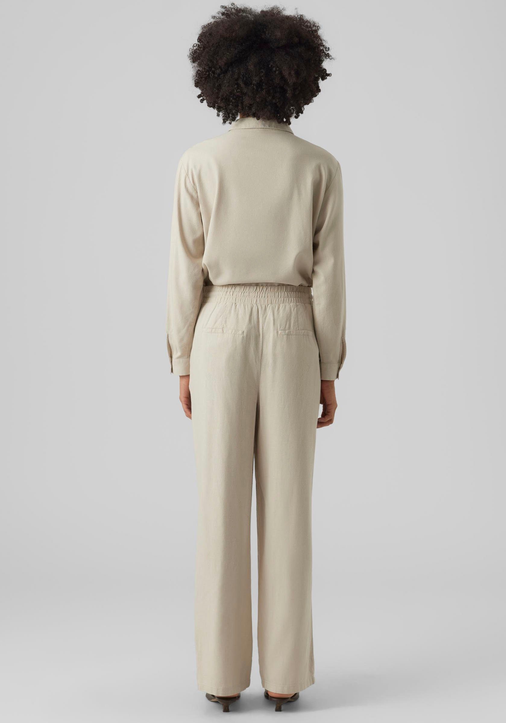 Vero Moda Comfortbroek VMJESMILO WIDE PANTS GA NOOS