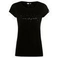ragwear t-shirt mint a organic met duurzame statement-print zwart
