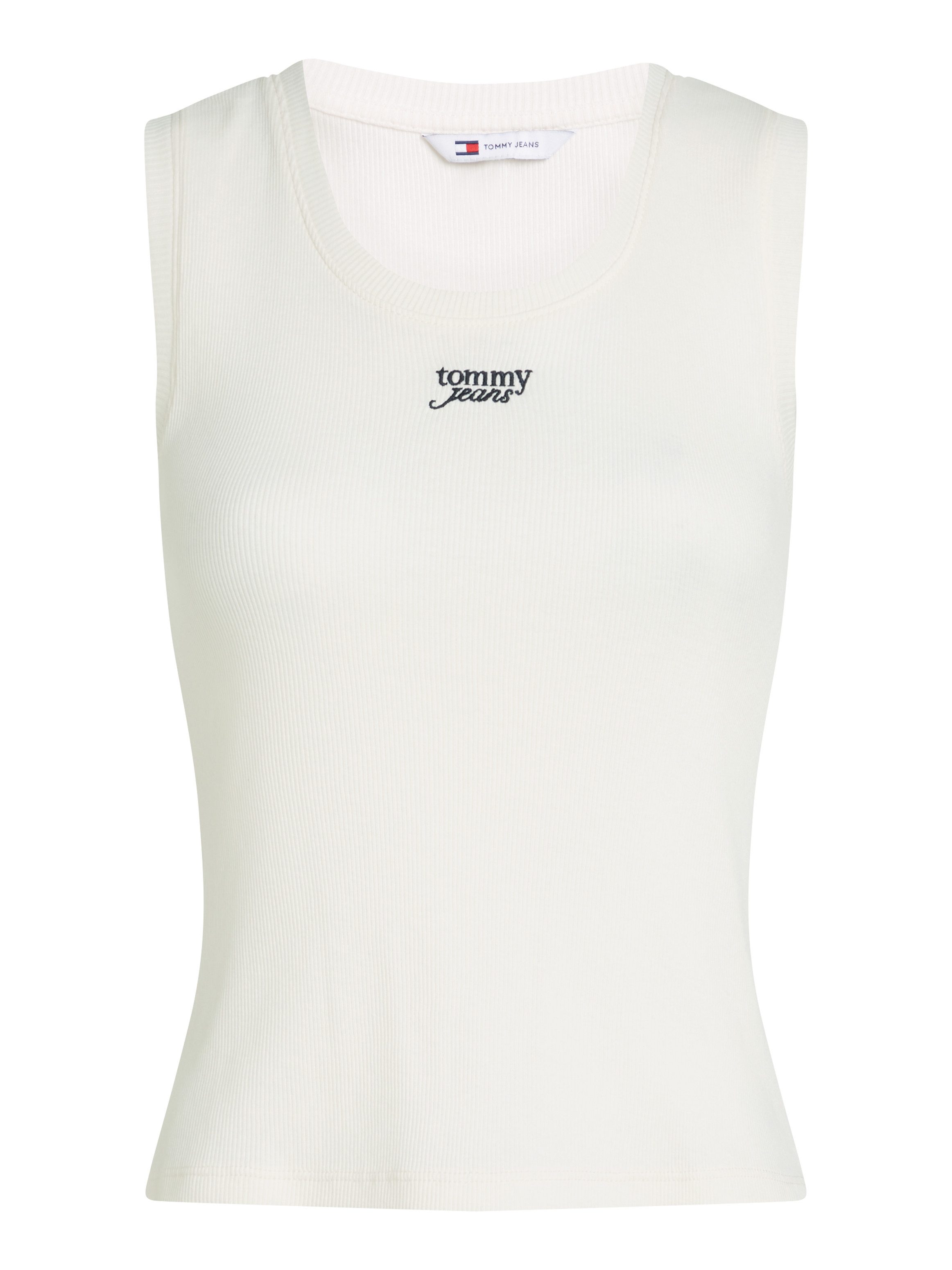 TOMMY JEANS Tanktop TJW SLIM SCRIPT RIB TANK TOP