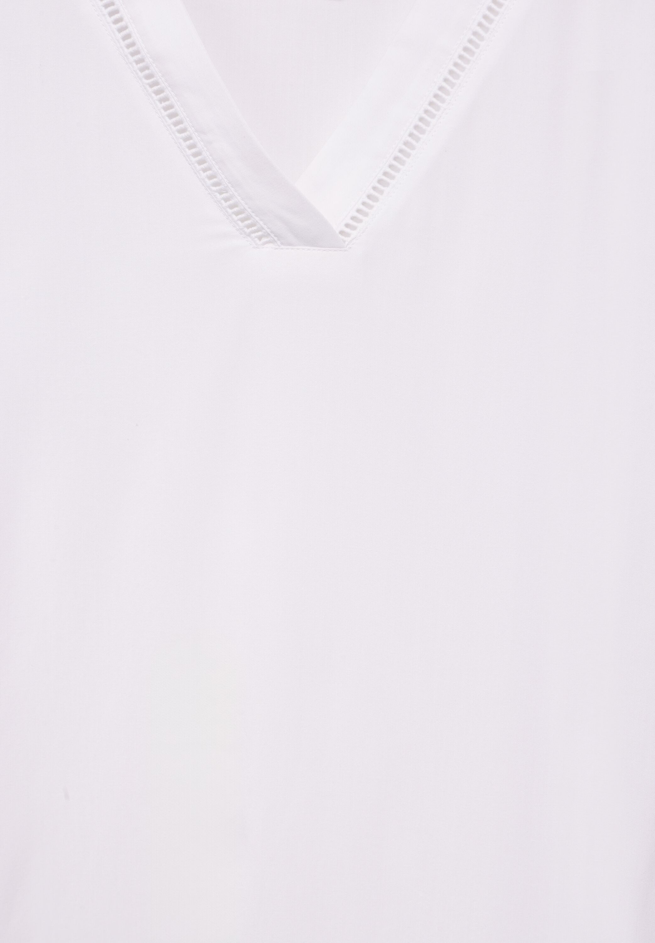 STREET ONE Blouse met korte mouwen met borduurwerk