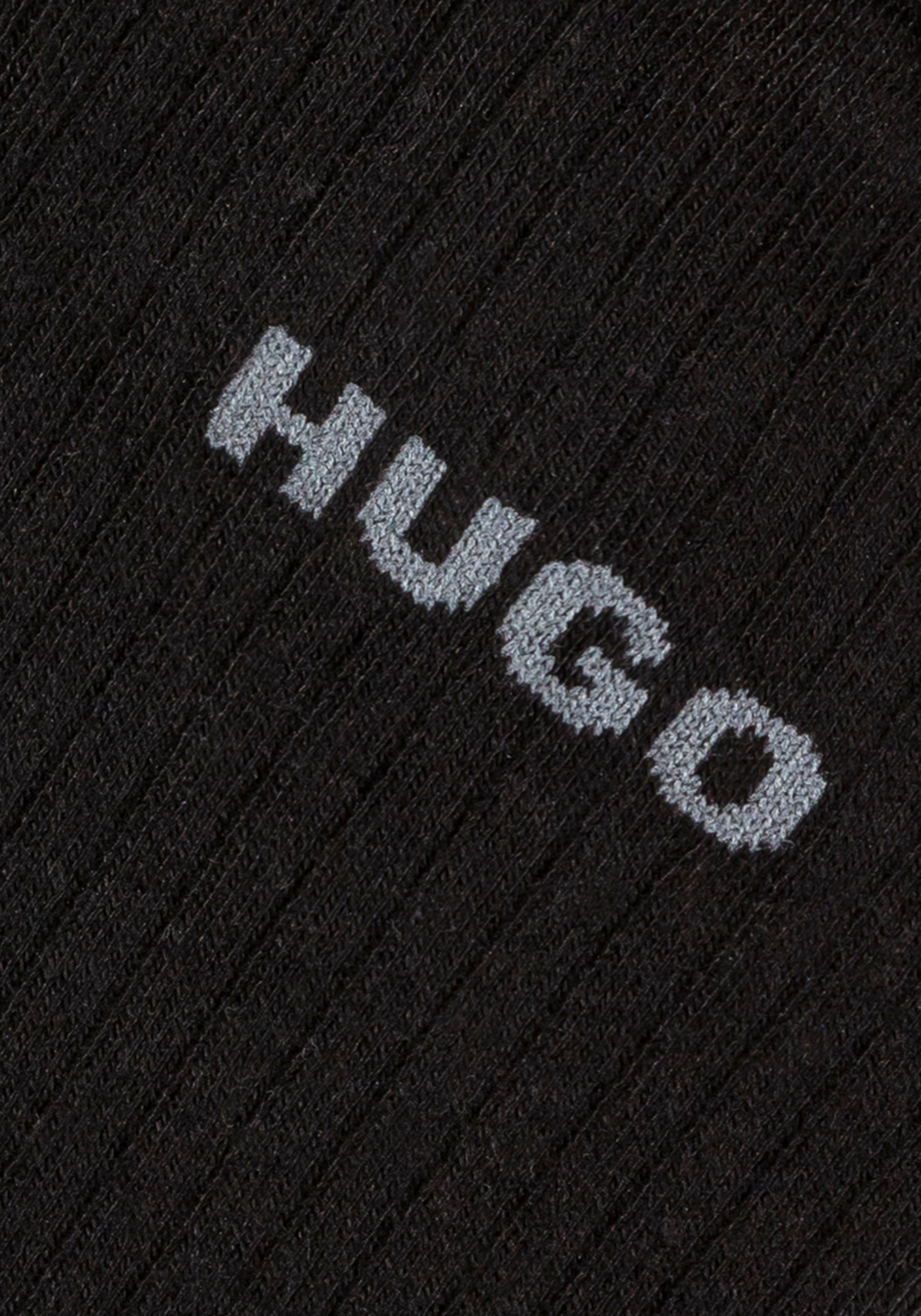 HUGO underwear Vrijetijdssokken 2P QS FINE RIB CC
