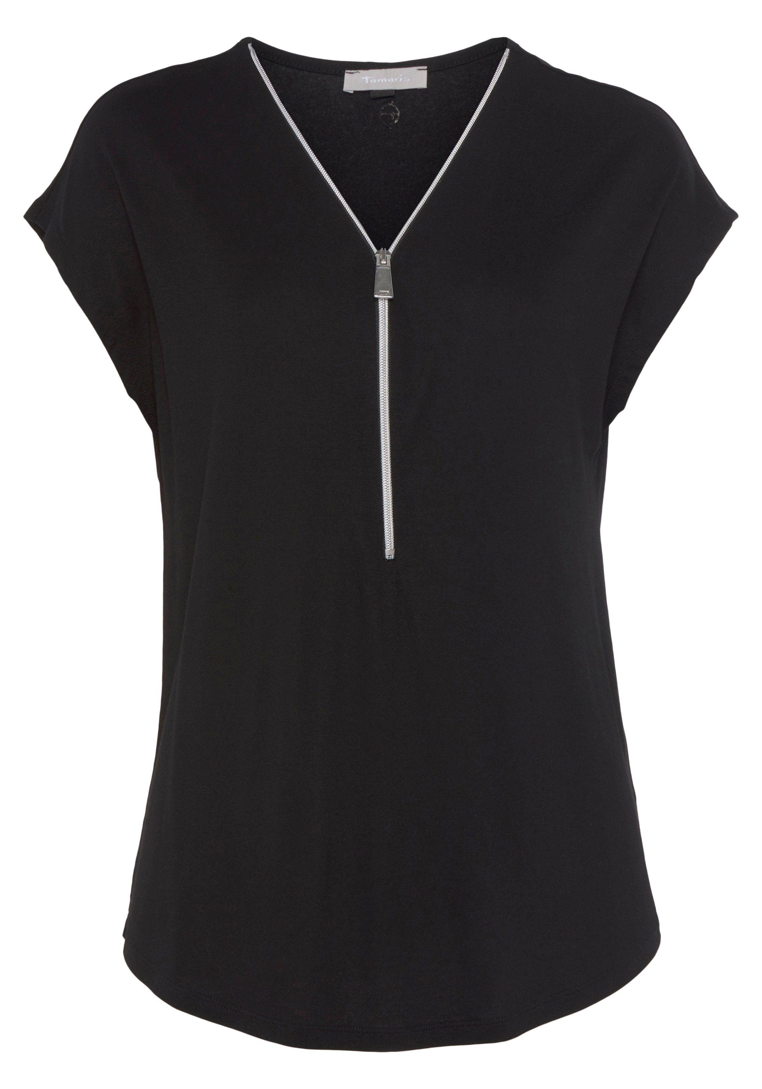 Tamaris T-shirt met v-hals