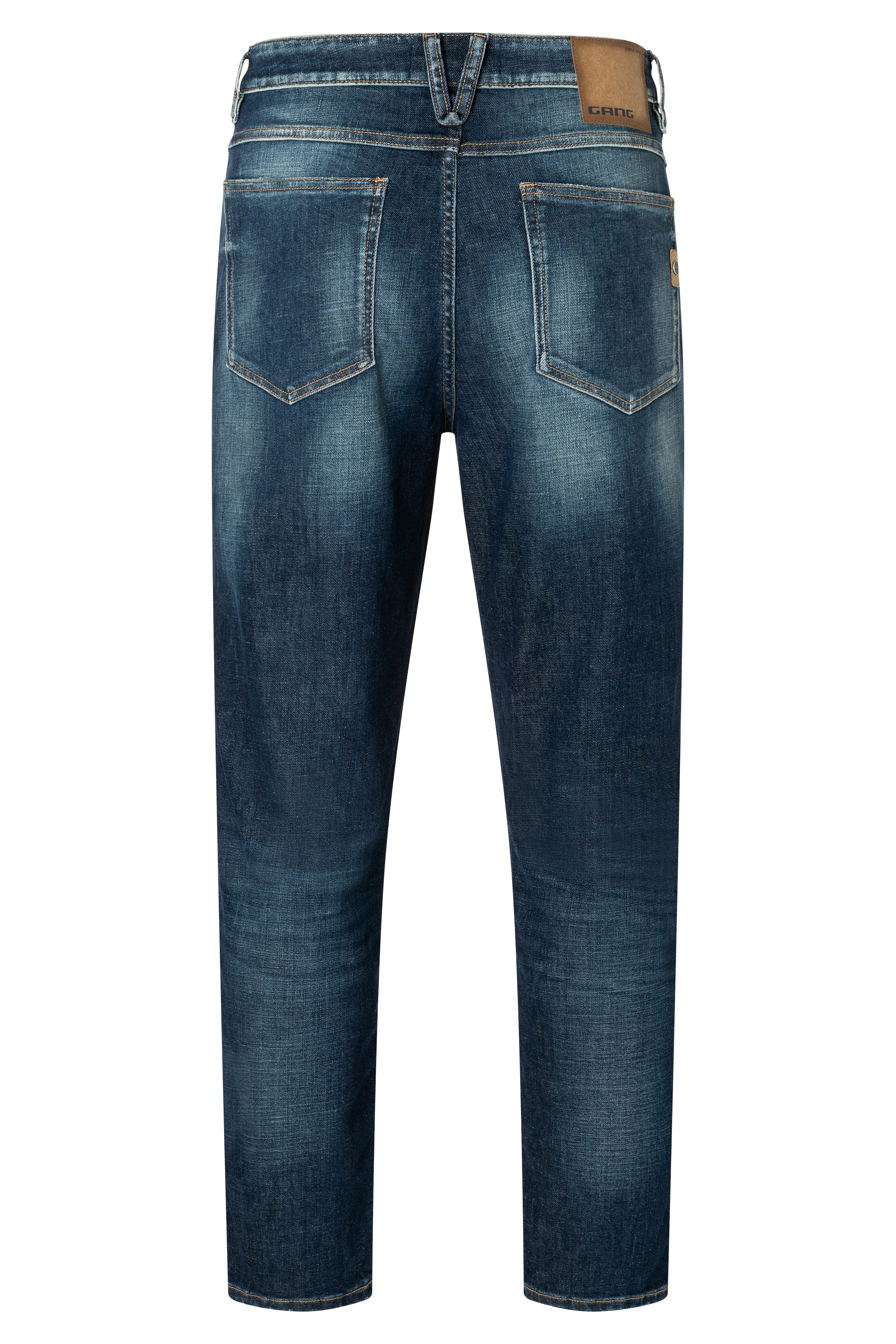 GANG Stretch jeans 94MARCO in relaxte 5-pocket stijl met dubbele riemlus