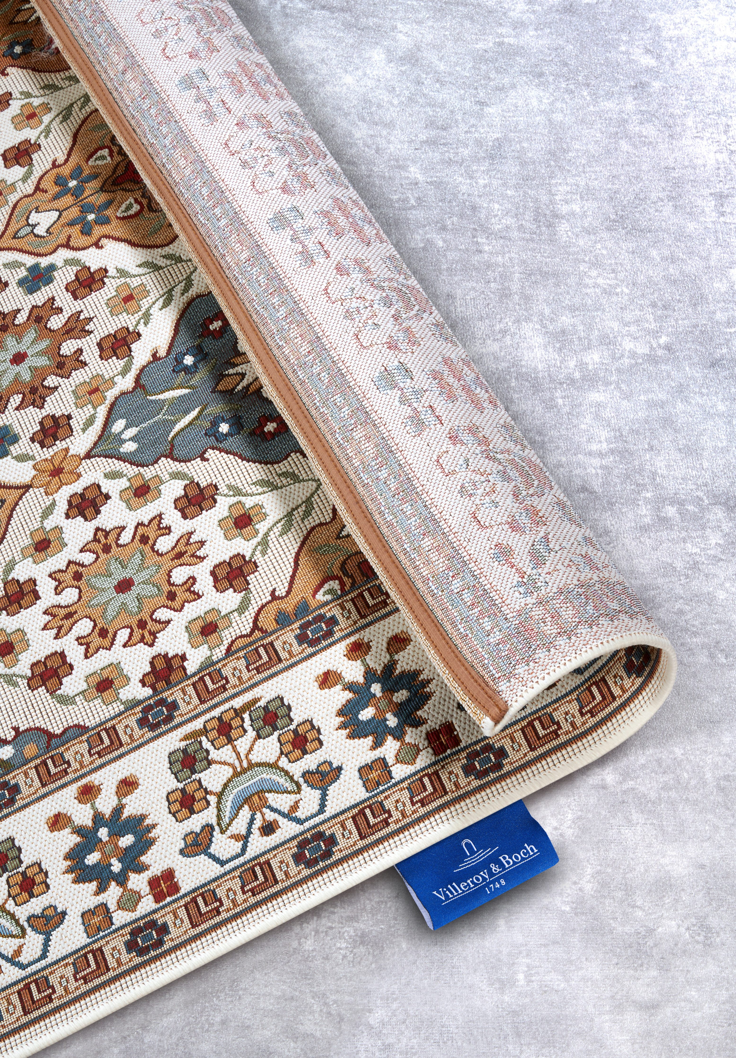 Villeroy & Boch Outdoorkleed Domenique Buiten, vlakweefsel, weerbestendig, balkon, tuin, klassiek, terras