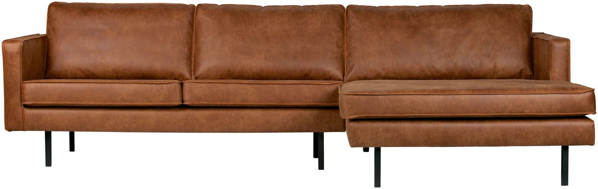 BePureHome Rodeo Chaise Longue Rechts Cognac