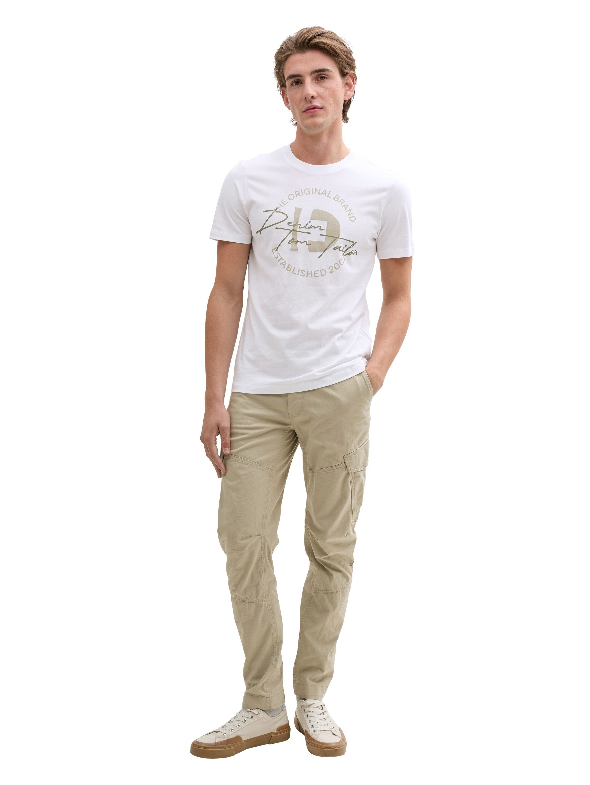 Tom Tailor Denim T-shirt met frontprint