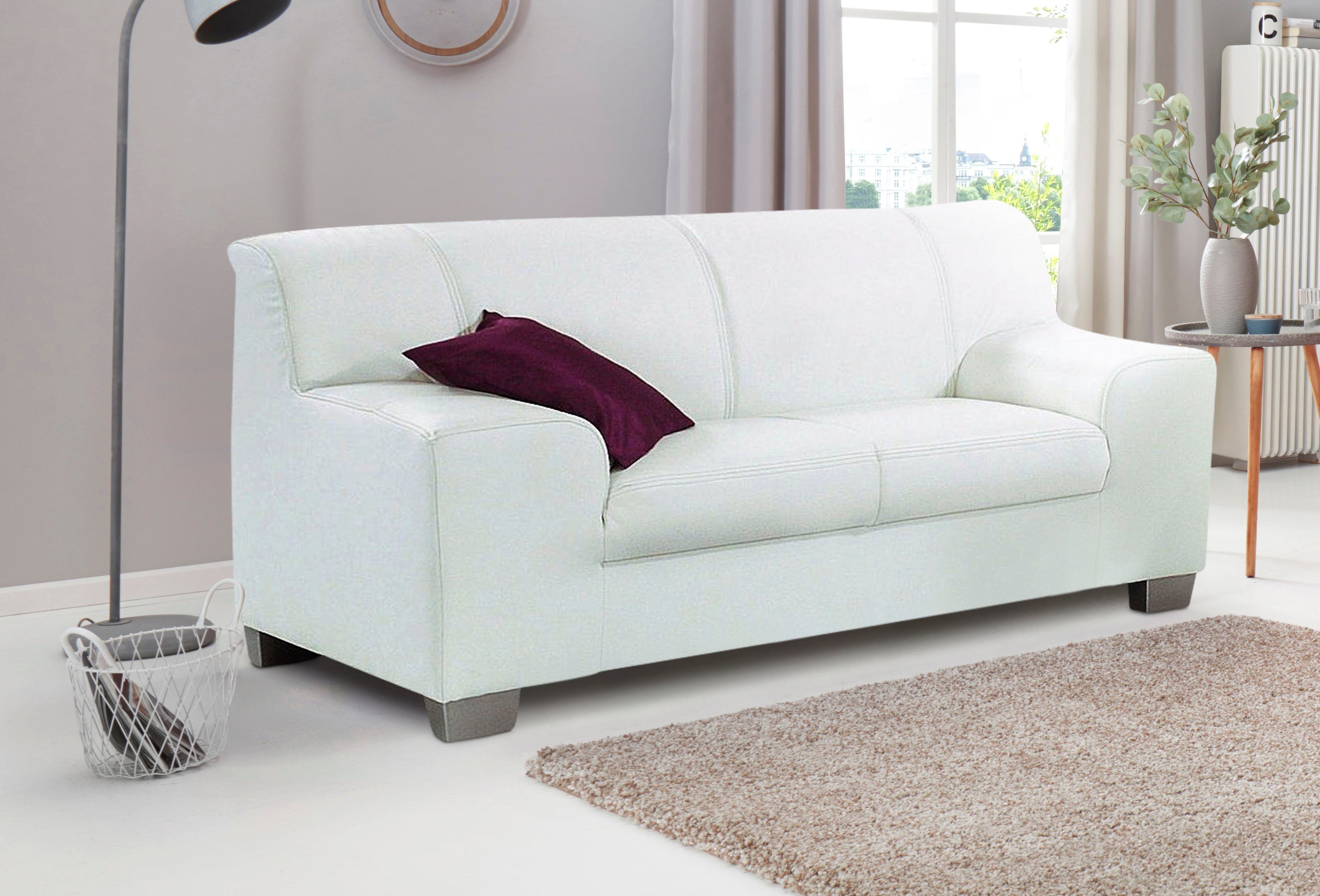 DOMO collection 2-zitsbank Amando tijdloos en modern, comfortabel,