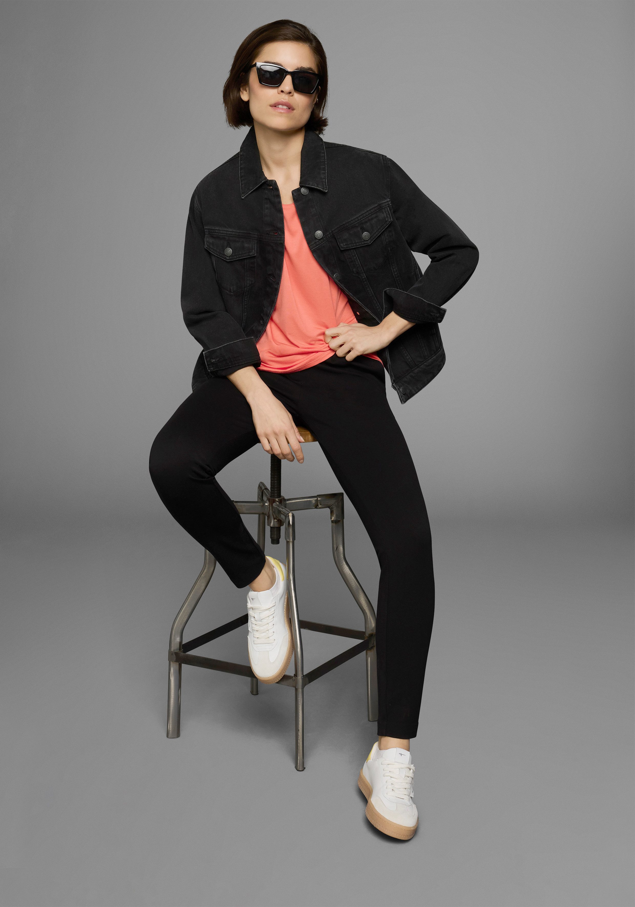 Laura Scott Top met afgeronde zoomafwerking (2 stuks)