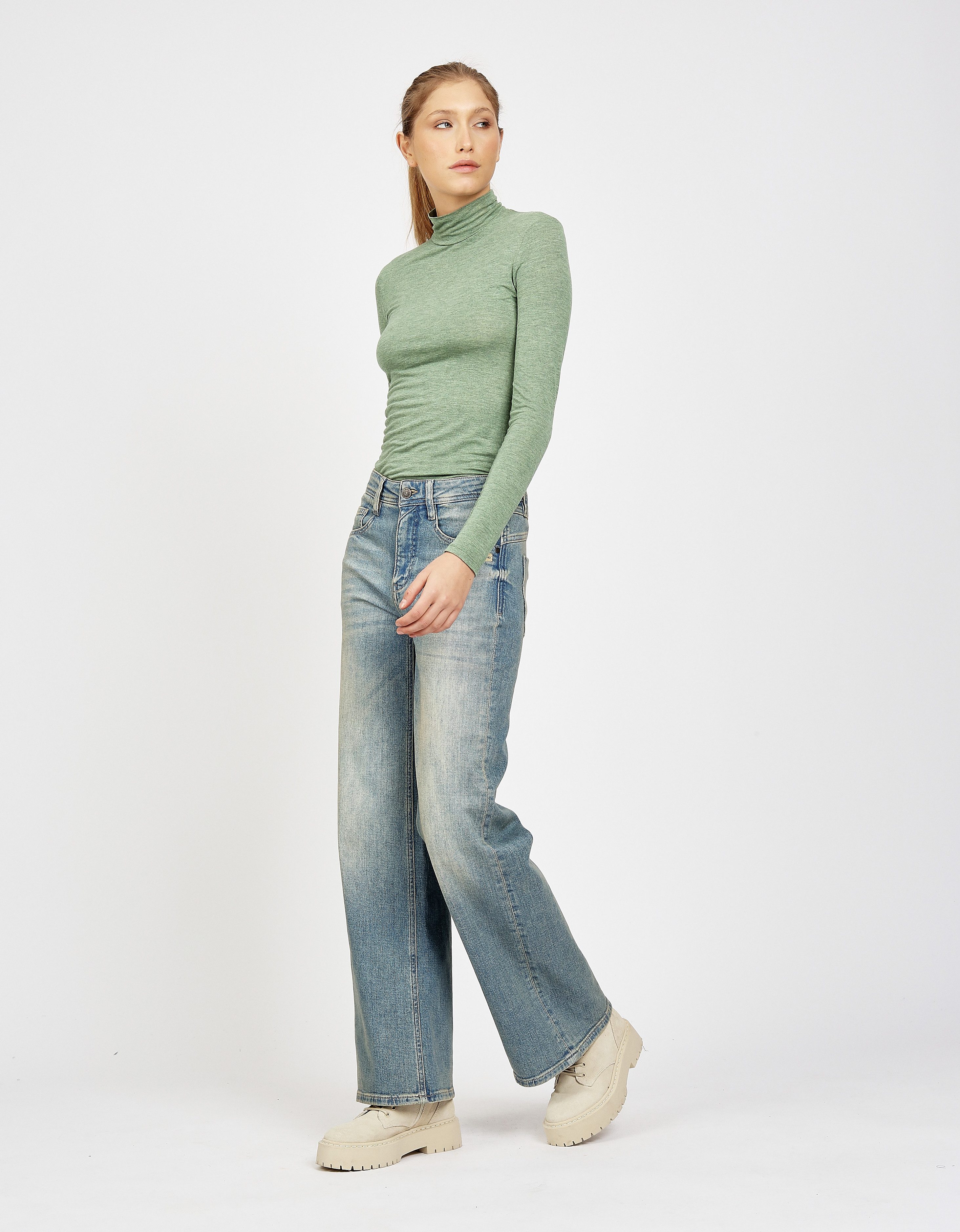 GANG Wijde jeans 94AMELIE WIDE