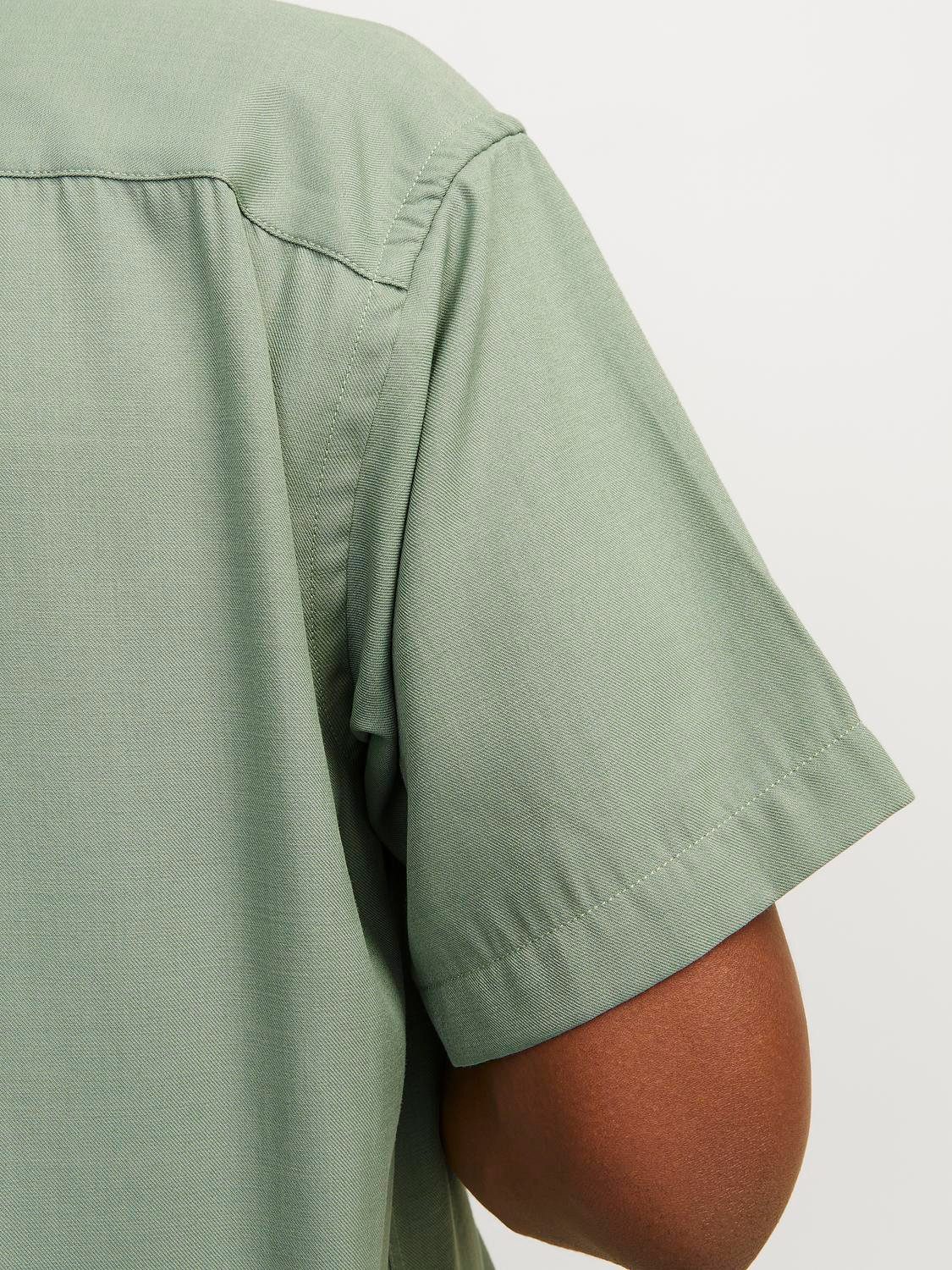 Jack & Jones Overhemd met korte mouwen JPRCCAARON TENCEL RESORT SHIRT S/S LN
