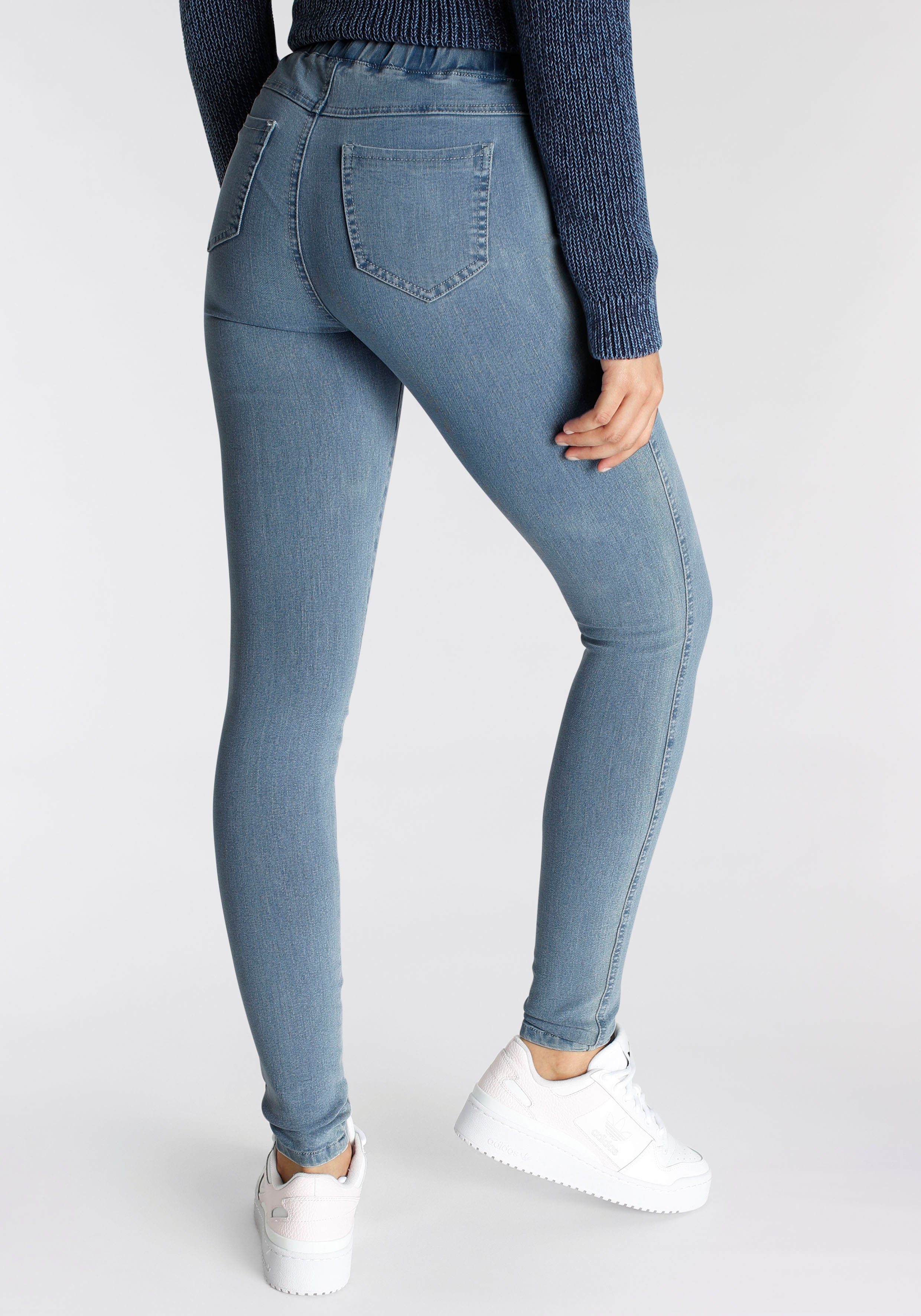 Arizona Jeggings 360 graden elastisch extra-strak gesneden pasvorm, hoge taille