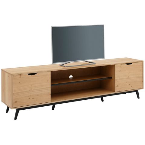 Home affaire Tv-meubel FLOW met twee vakken, twee deuren en een mooie hout-look