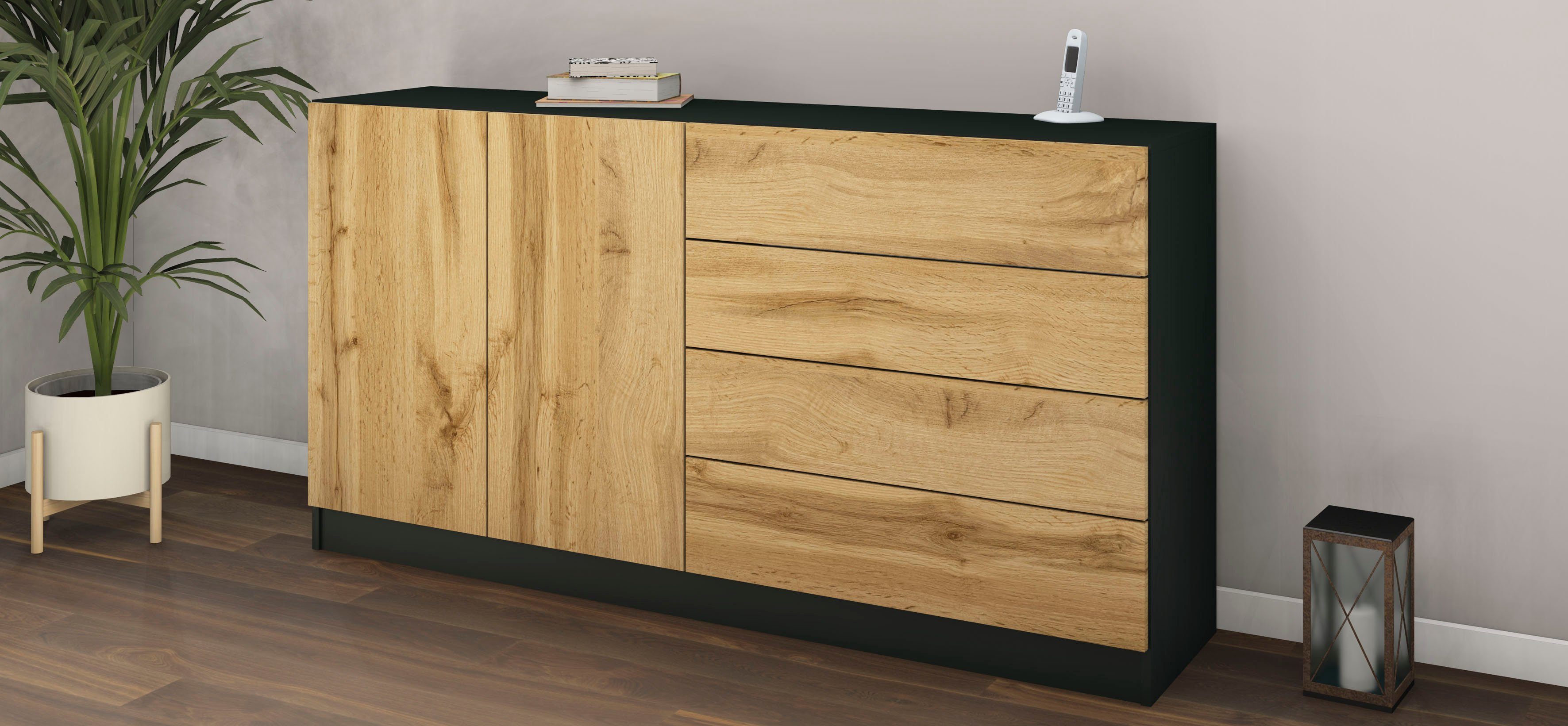 borchardt Möbel Dressoir Vaasa Breedte 152 cm