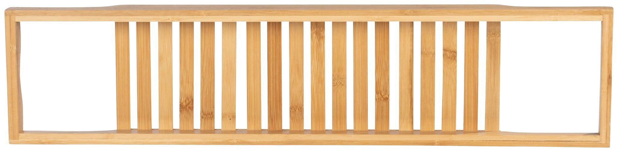 WENKO Badkuipplateau Bambusa BxDxH: 70x16x4,5 cm, badplank van bamboe (1 stuk)