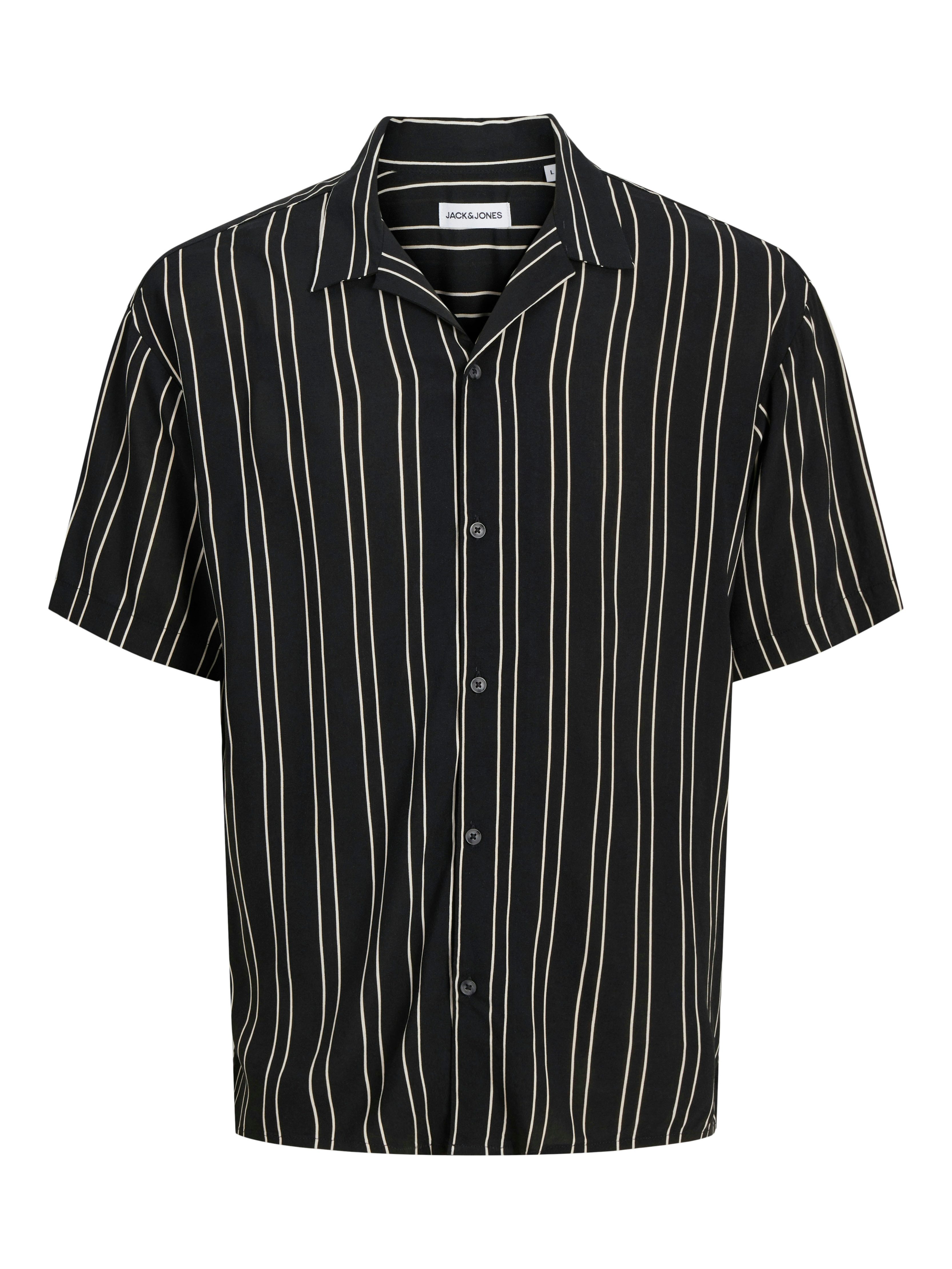 Jack & Jones Overhemd met korte mouwen JJEJEFF STRIPE RESORT SHIRT SS SN