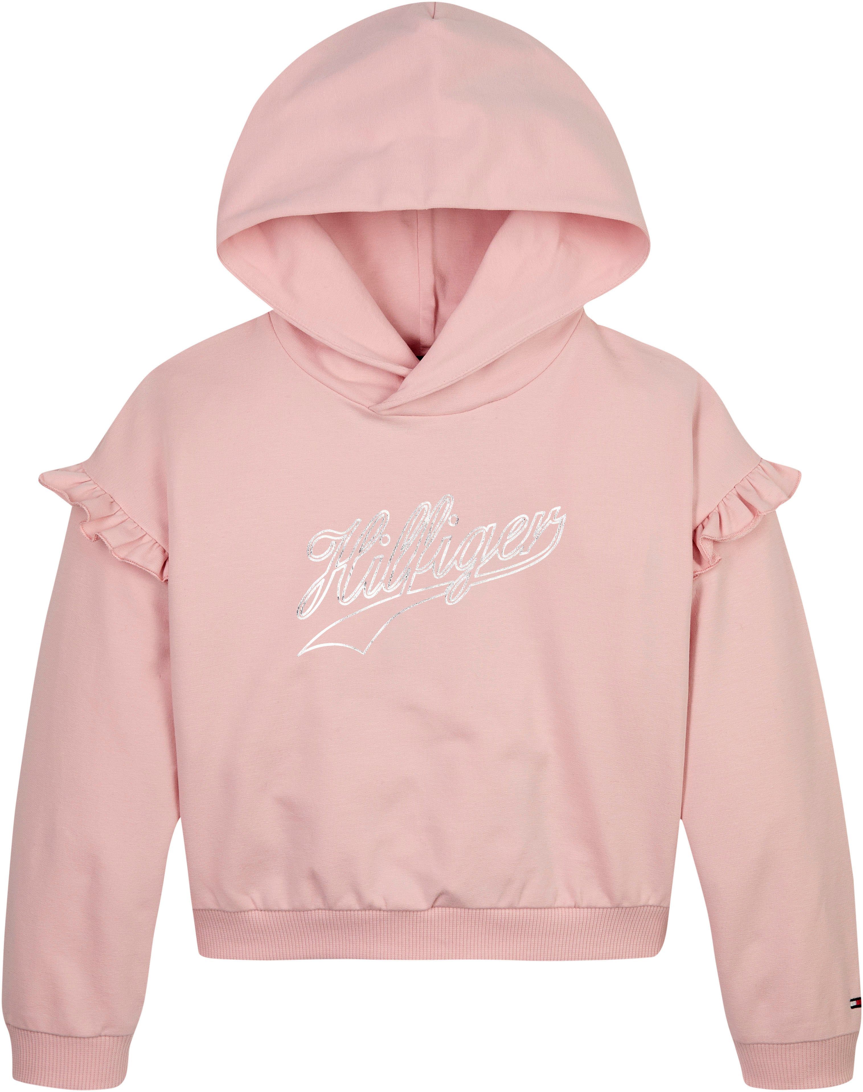Tommy Hilfiger Hoodie HILFIGER SCRIPT RUFFLE HOODIE