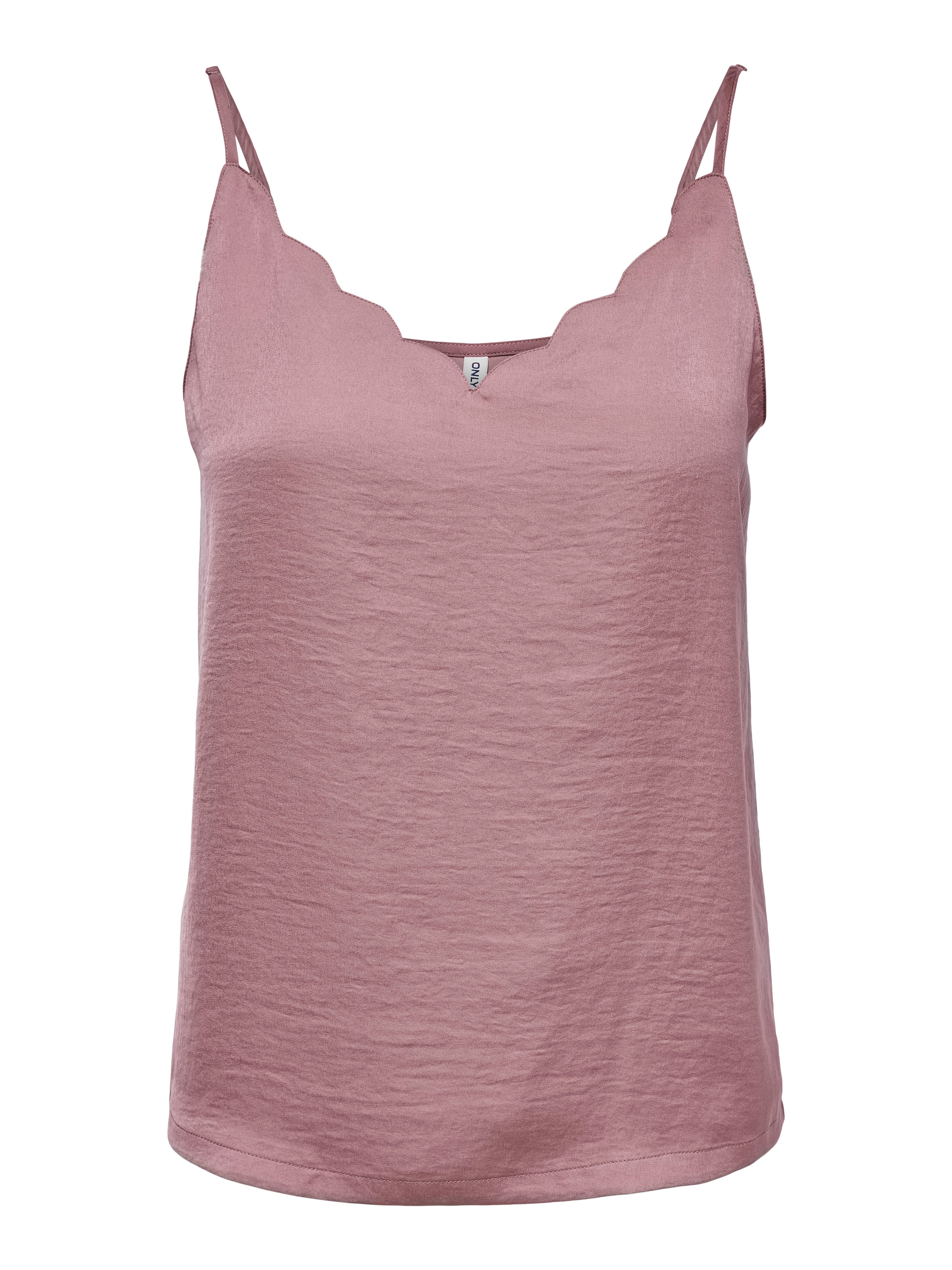ONLY CARMAKOMA Top CARDEBBIE SINGLET WVN NOOS dames tops maat 50 rood