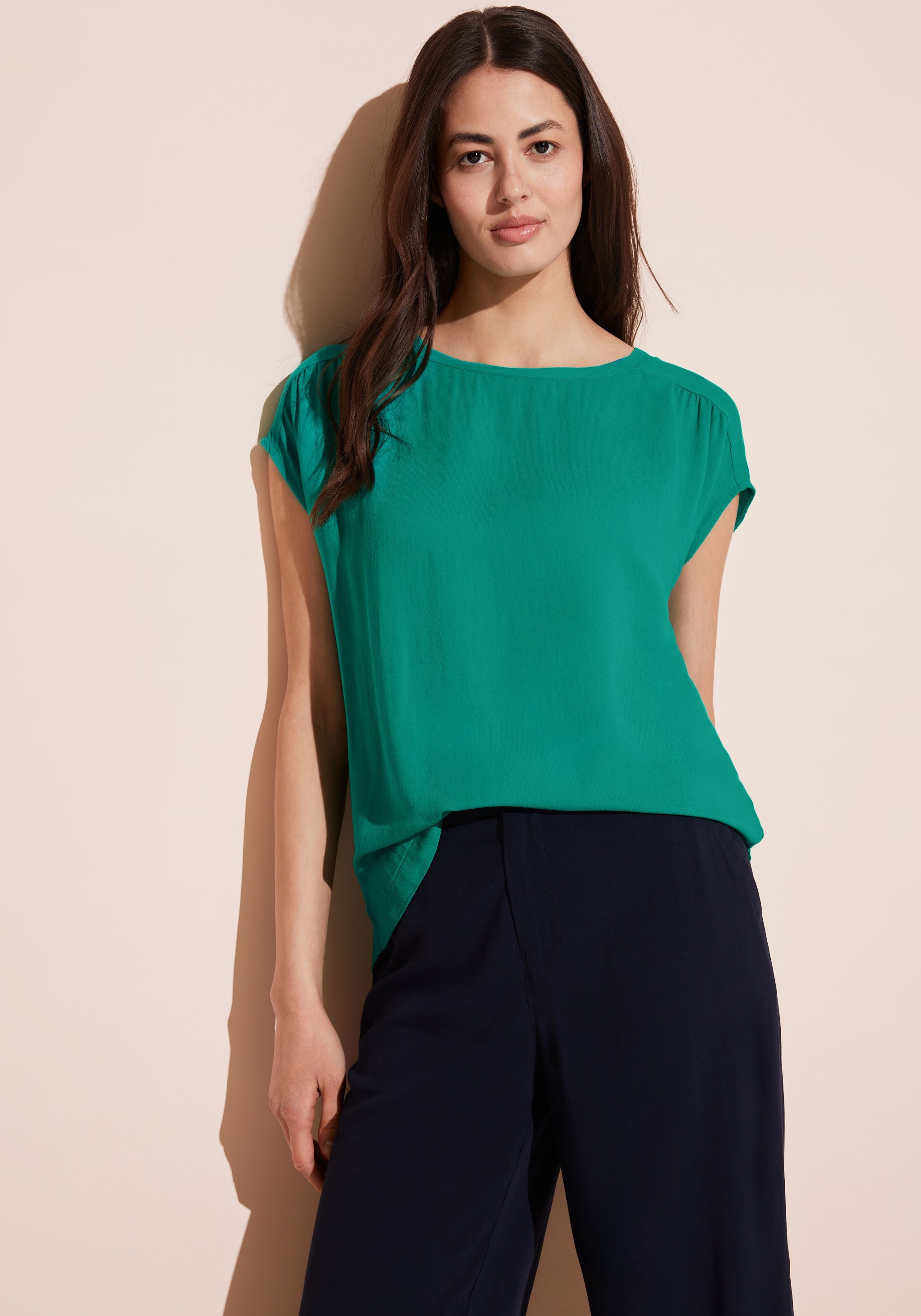 STREET ONE Shirttop met ruches