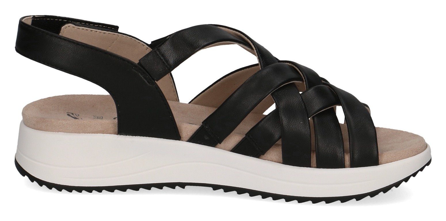 Caprice Sandalen , zomerschoen, sandaal, klittenbandschoen, met praktische klittenbandsluiting