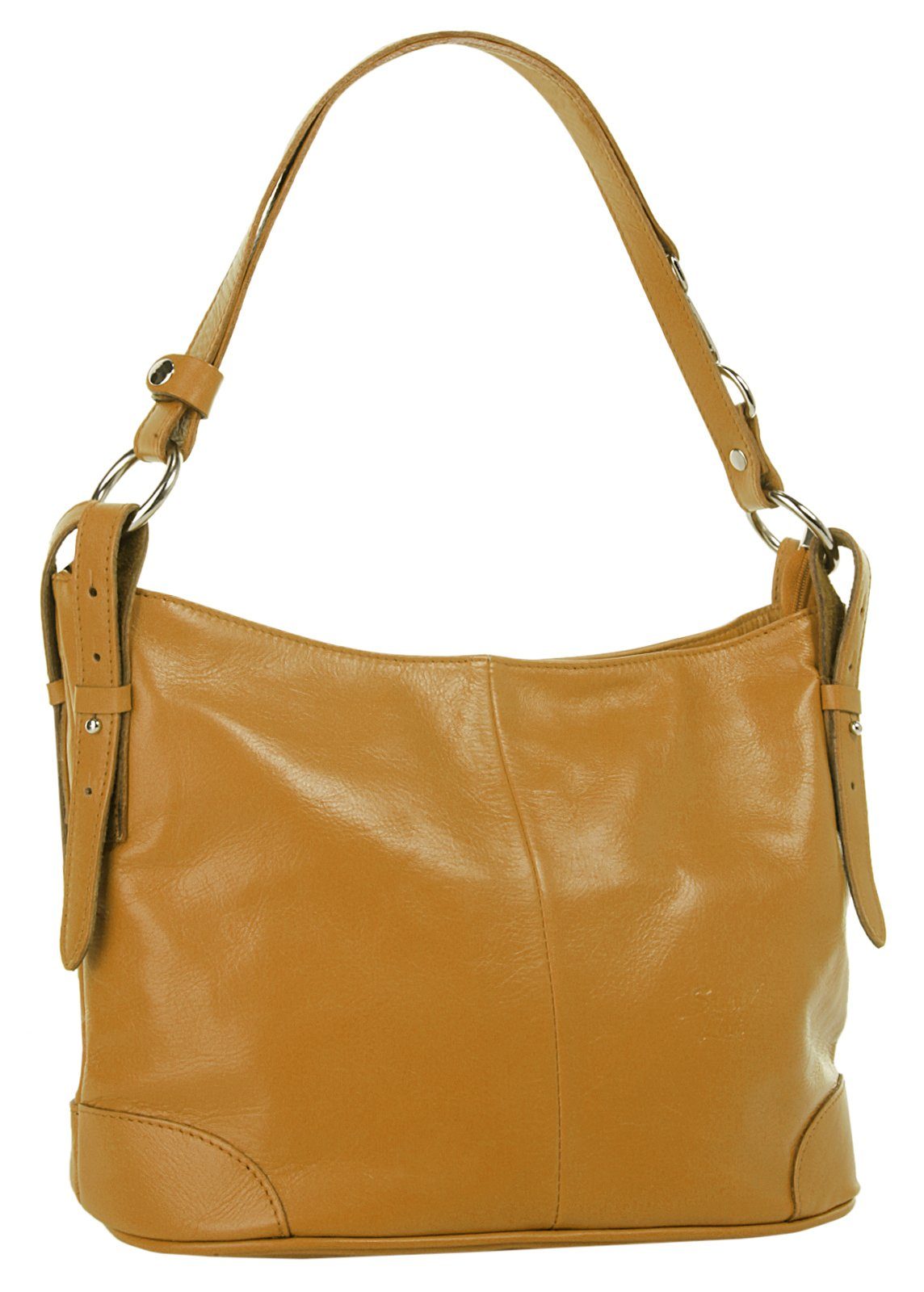 Samantha Look Schoudertas echt leer, made in italy
