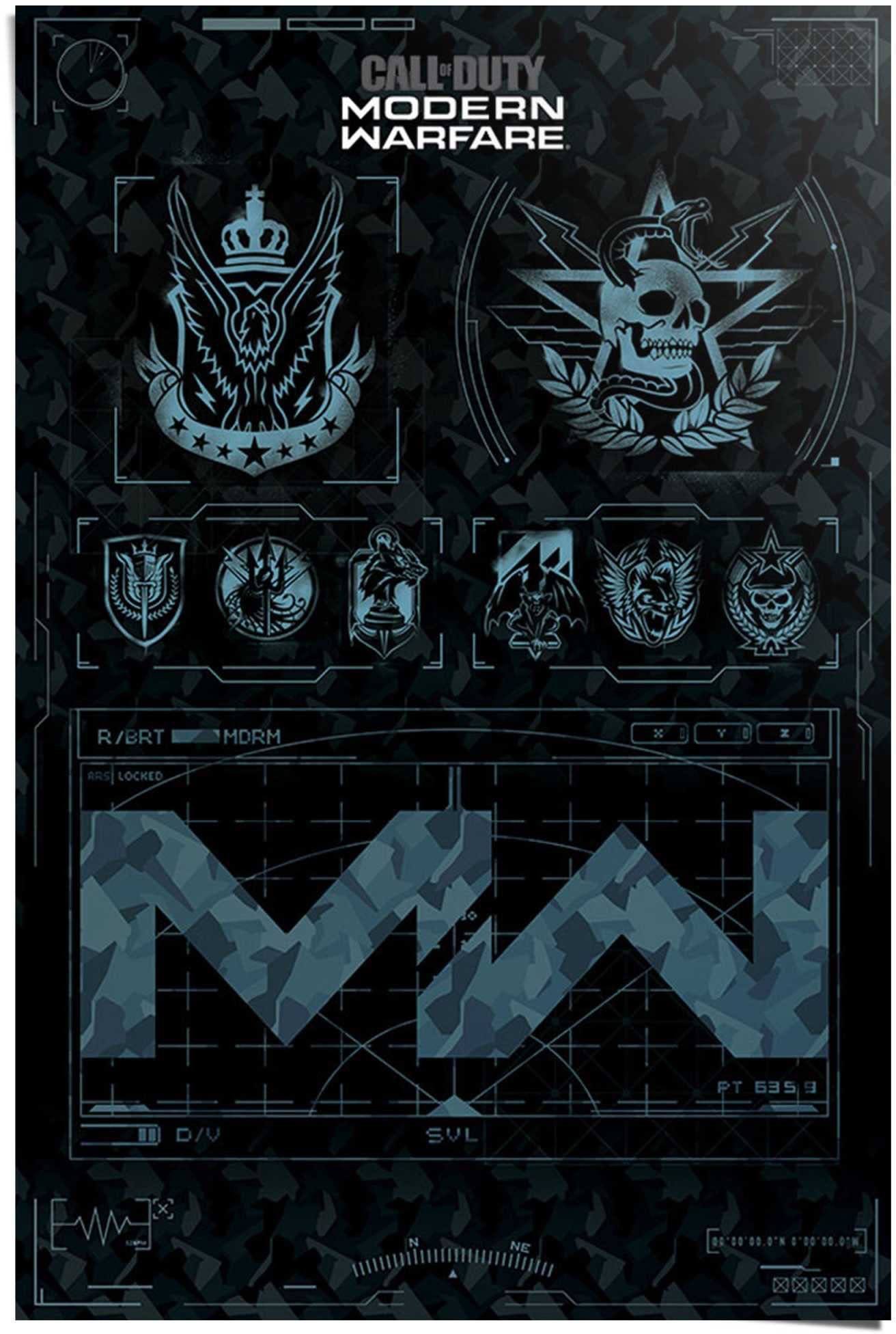 Reinders! Poster Call of Duty Modern Warfare Game