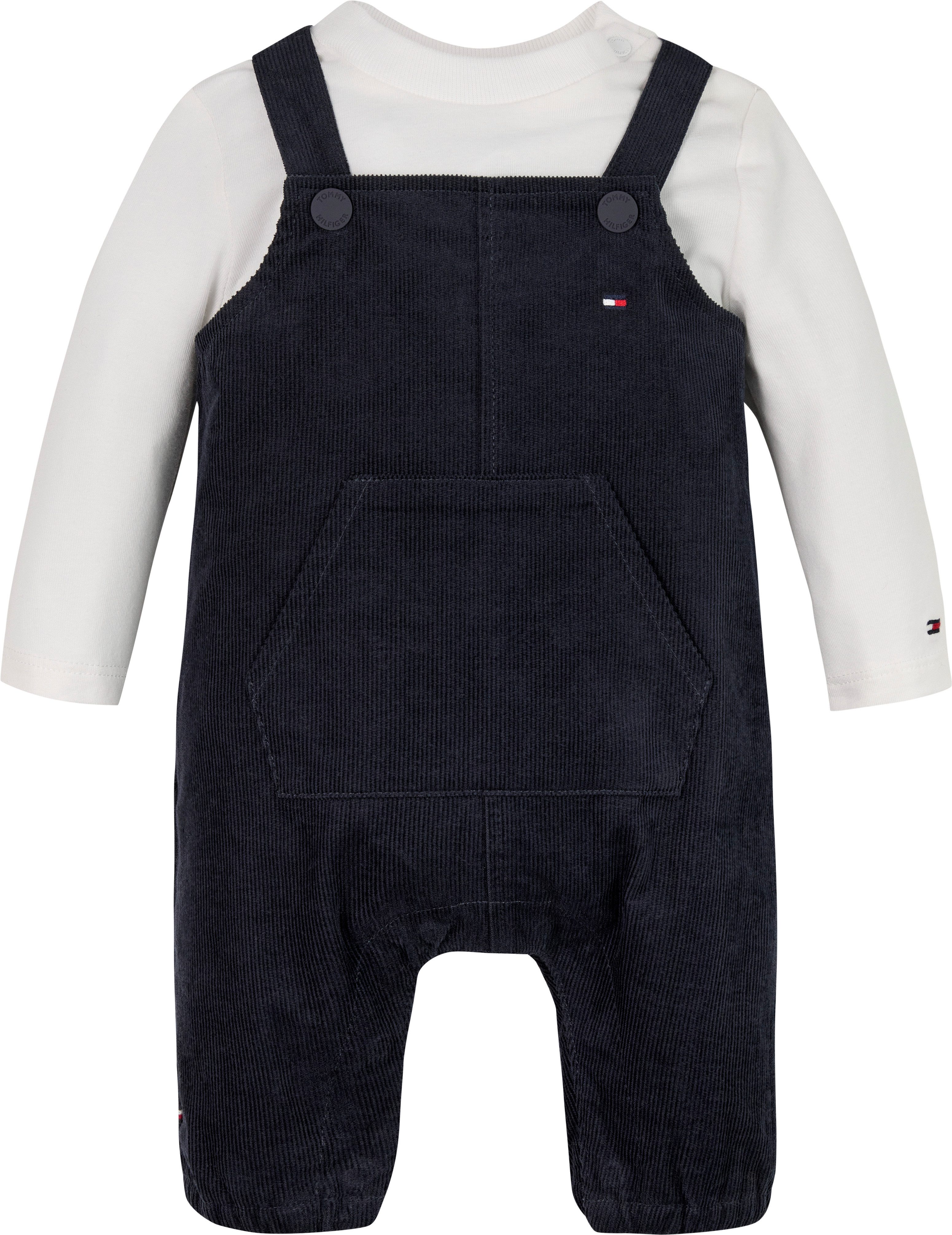 Tommy Hilfiger Bodypants MONOTYPE CORD DUNGAREE SET (set, 2-delig, 2 stuks)