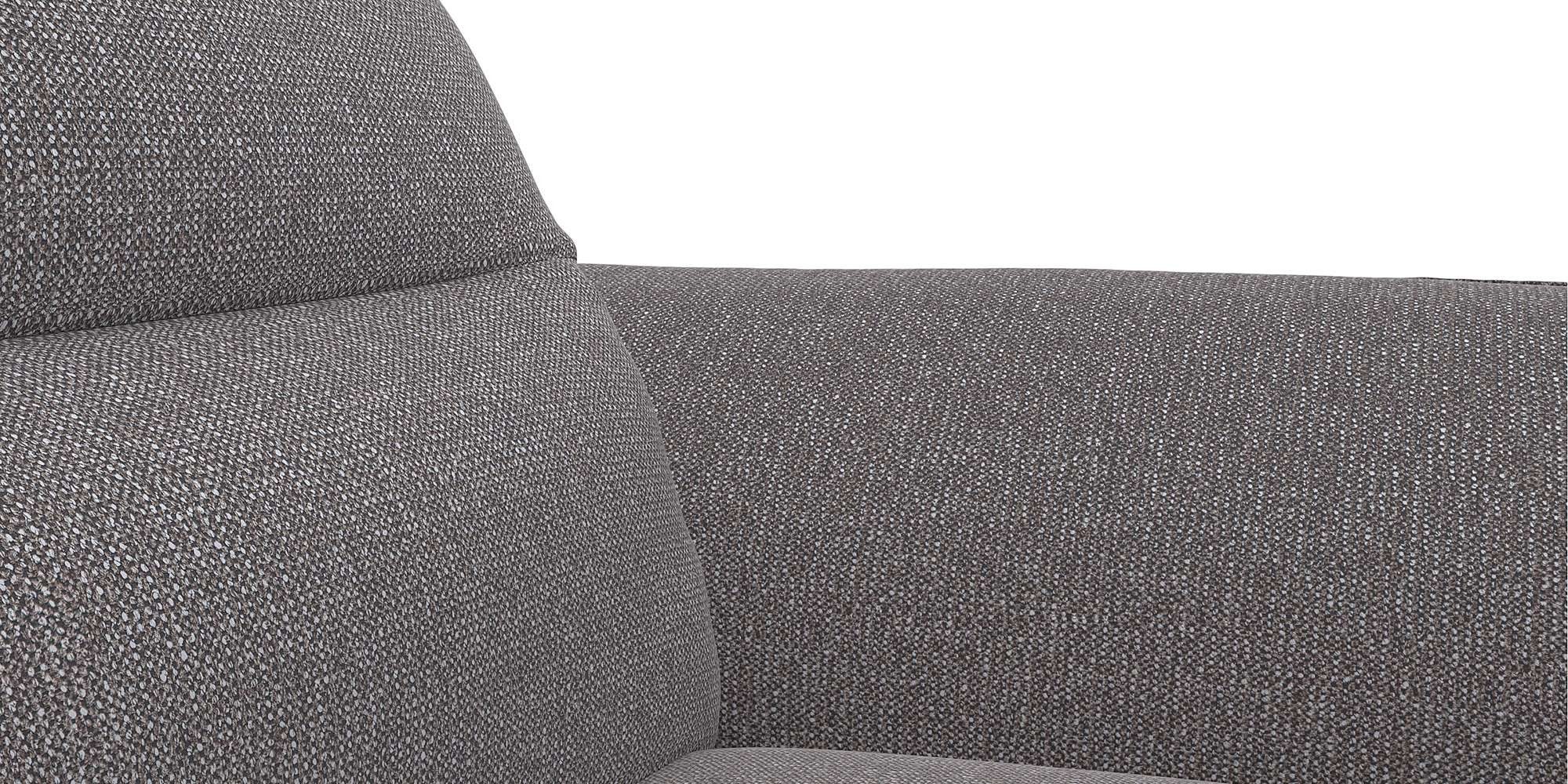 FLEXLUX 2,5-zits Salino, functie-sofa, relaxsofa Bank met arm- en hoofdeinde verstellingen, koudschuim & staalgolven
