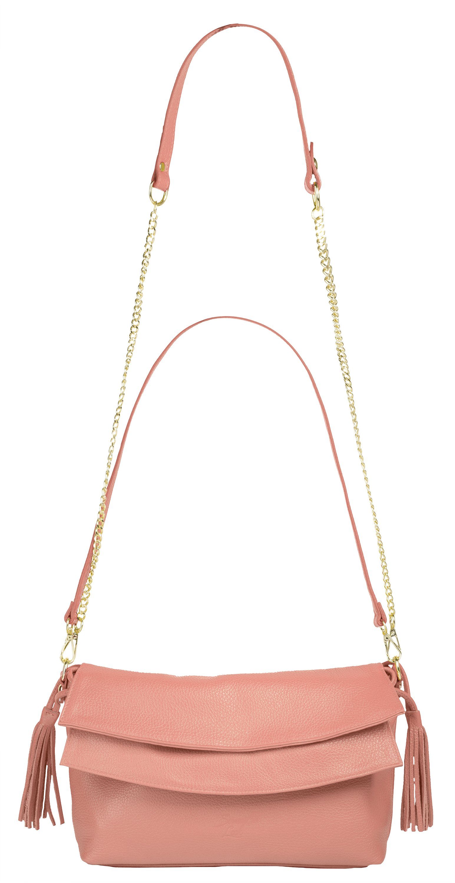 Samantha Look Schoudertas echt leer, made in italy