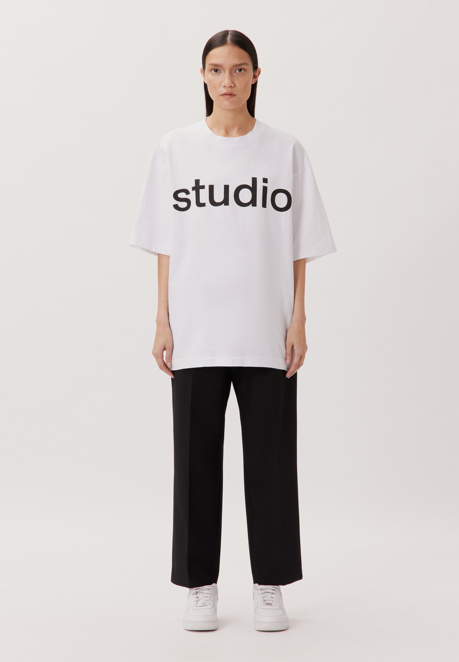 studio seidensticker T-shirt Studio Ronde hals