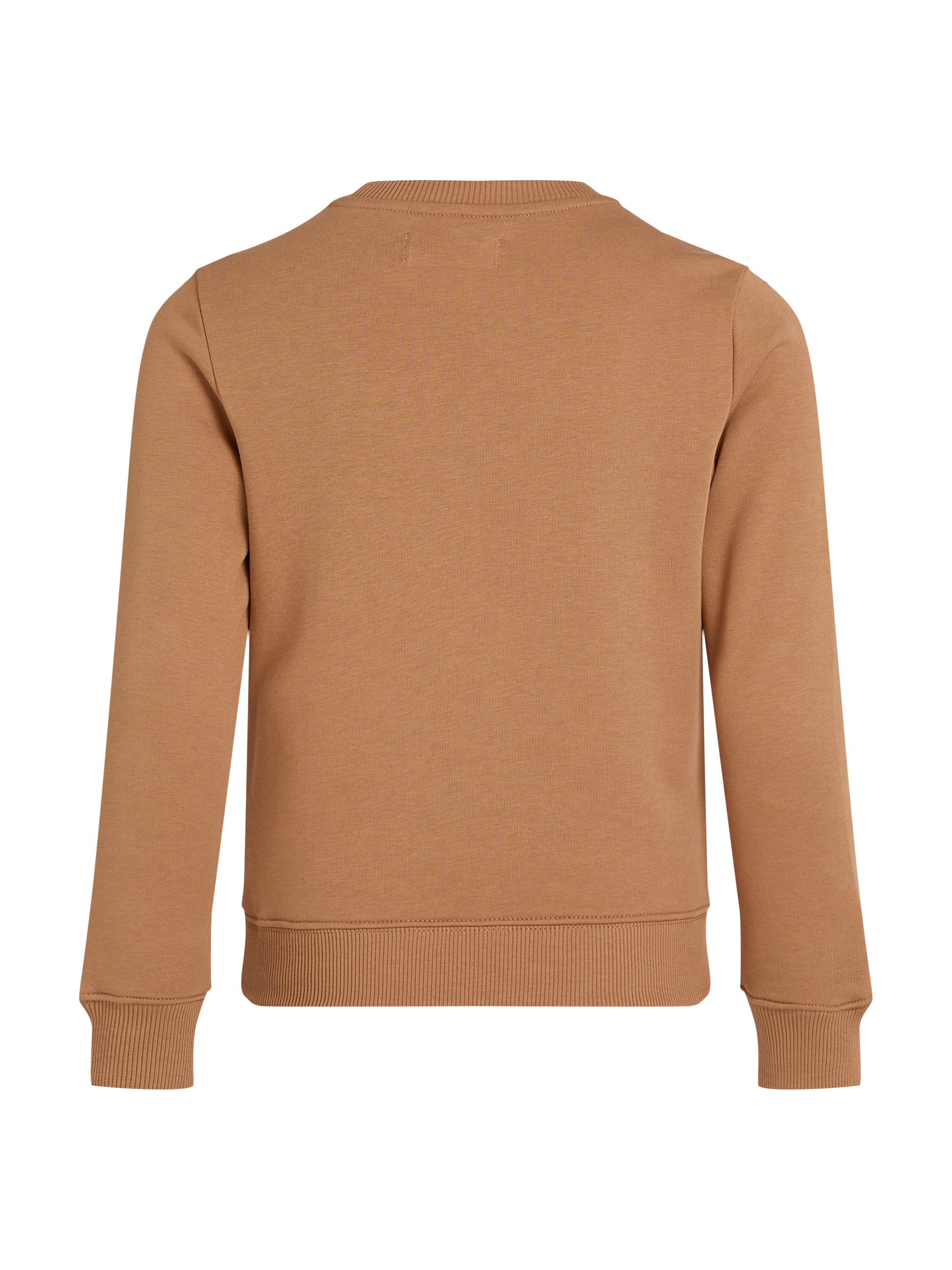Calvin Klein Sweatshirt MONO MINI BADGE REG CN voor kinderen tot 16 jaar met logo-opdruk