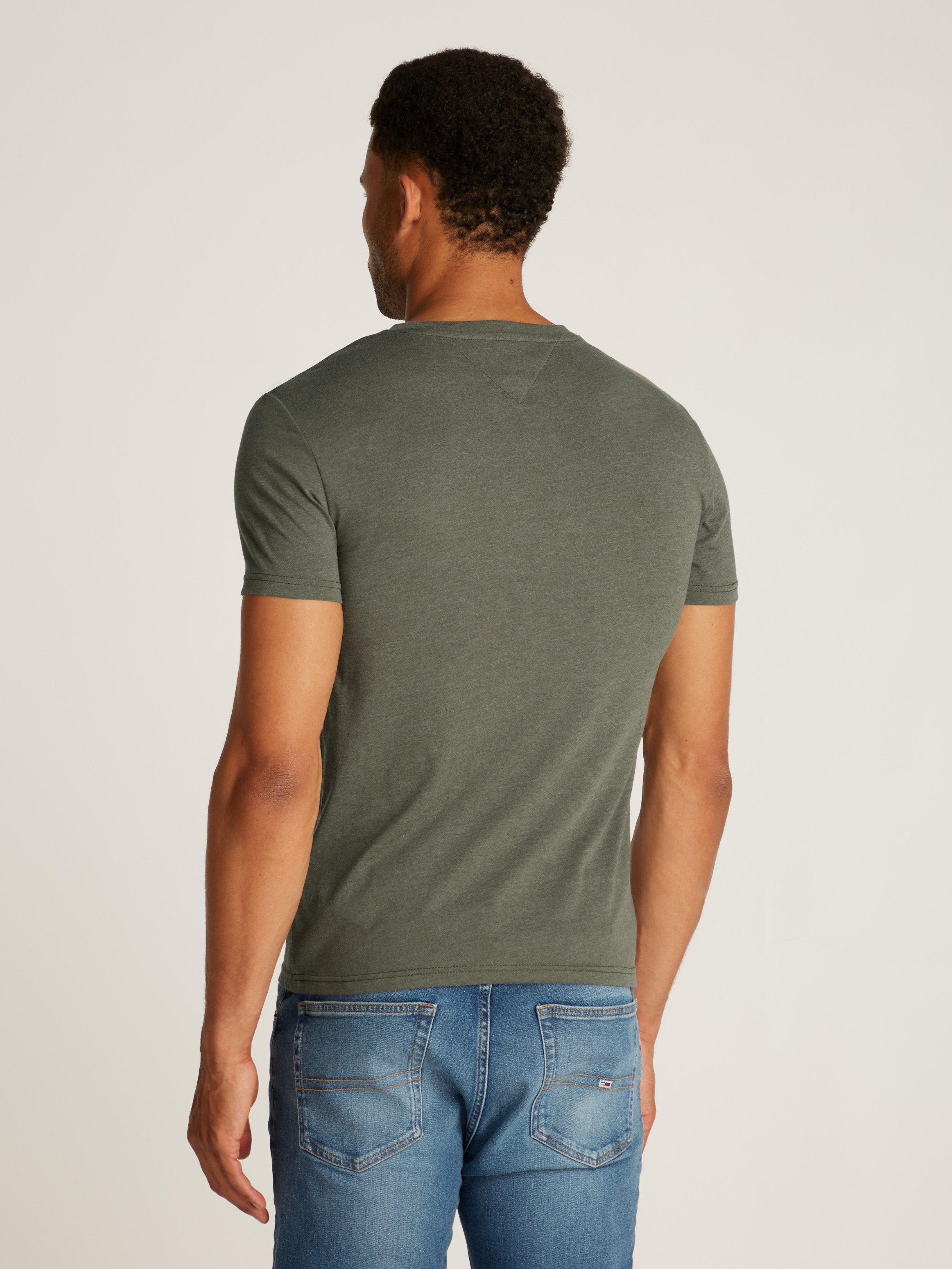 TOMMY JEANS T-shirt TJM XSLIM JASPE VNECK TEE EXT