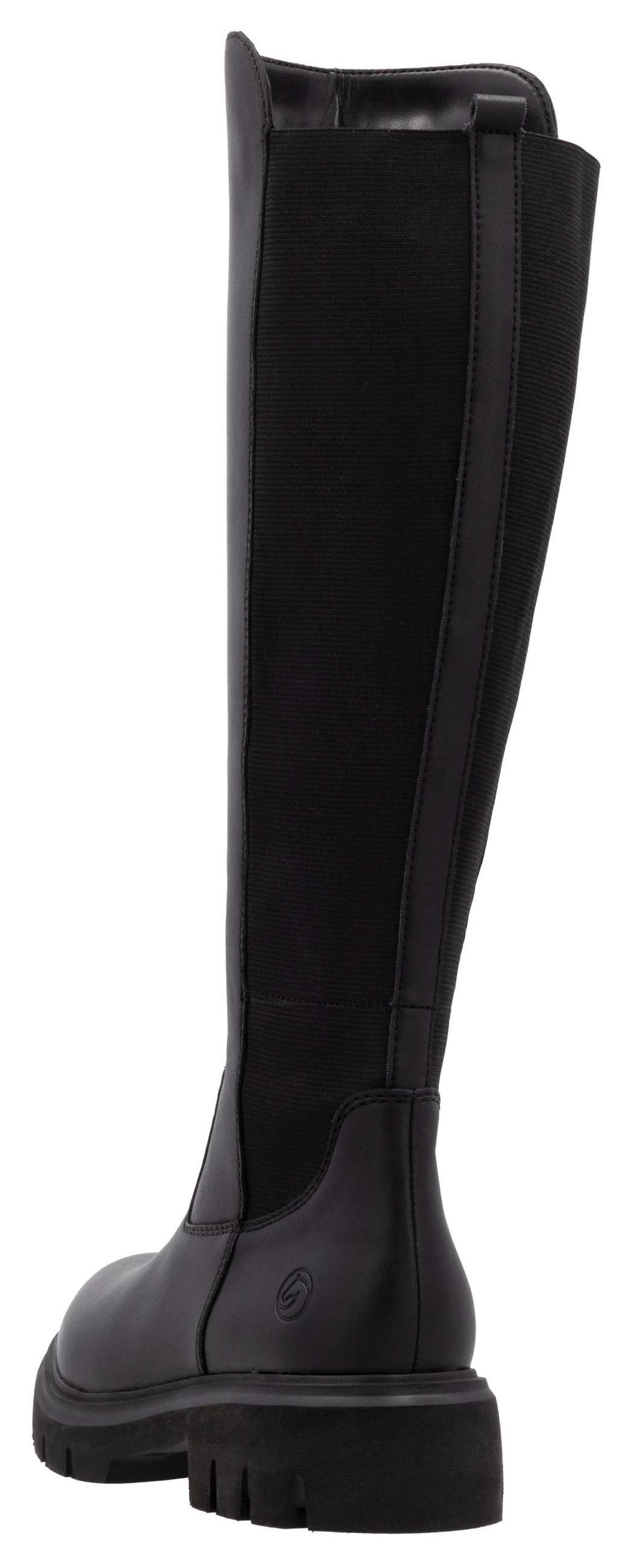 Remonte Laarzen , blokhak, businessmode, lange laarzen, schacht hoogte ca. 37 cm