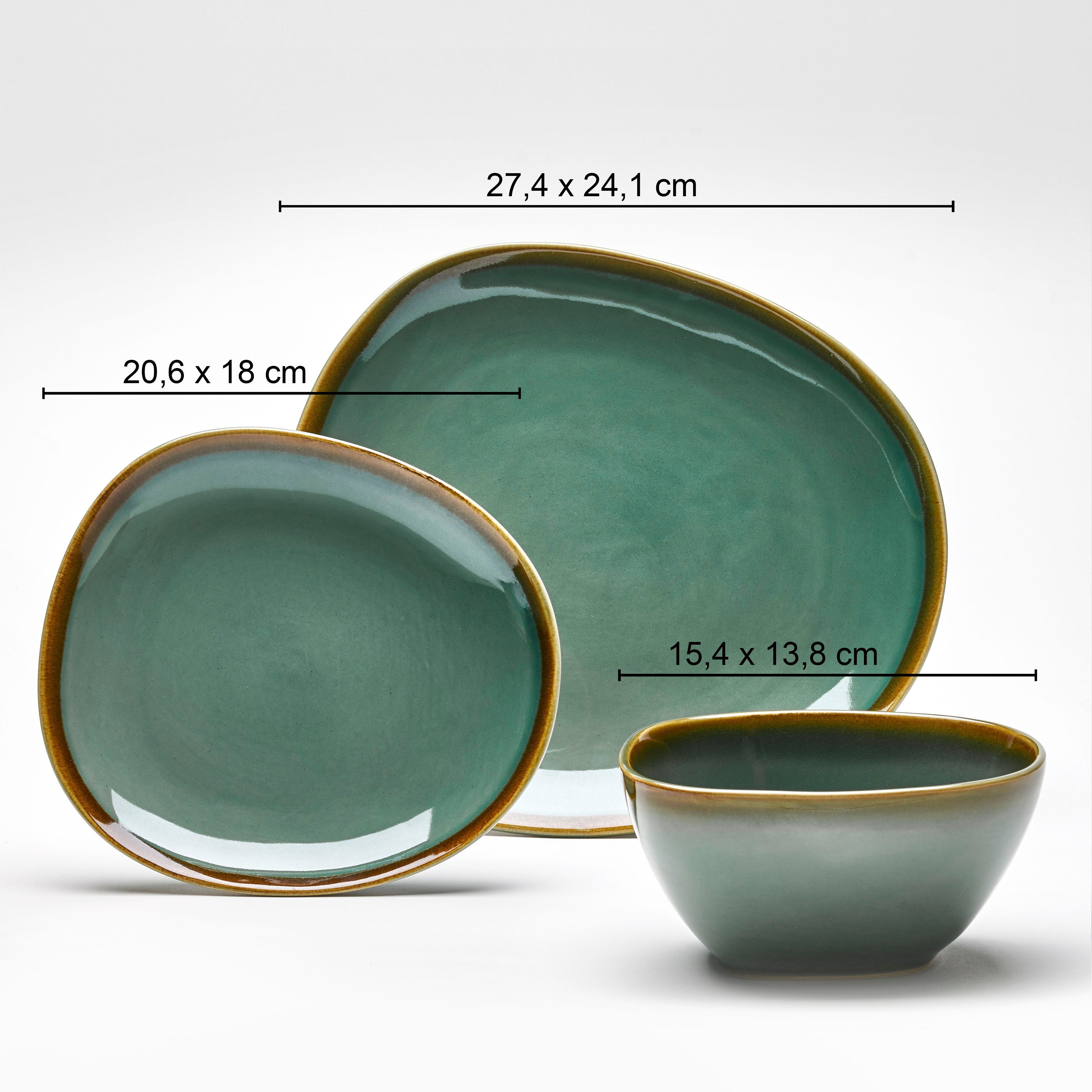 van Well Servies Sintra robust, perfect voor dagelijks gebruik (set, 8-delig)