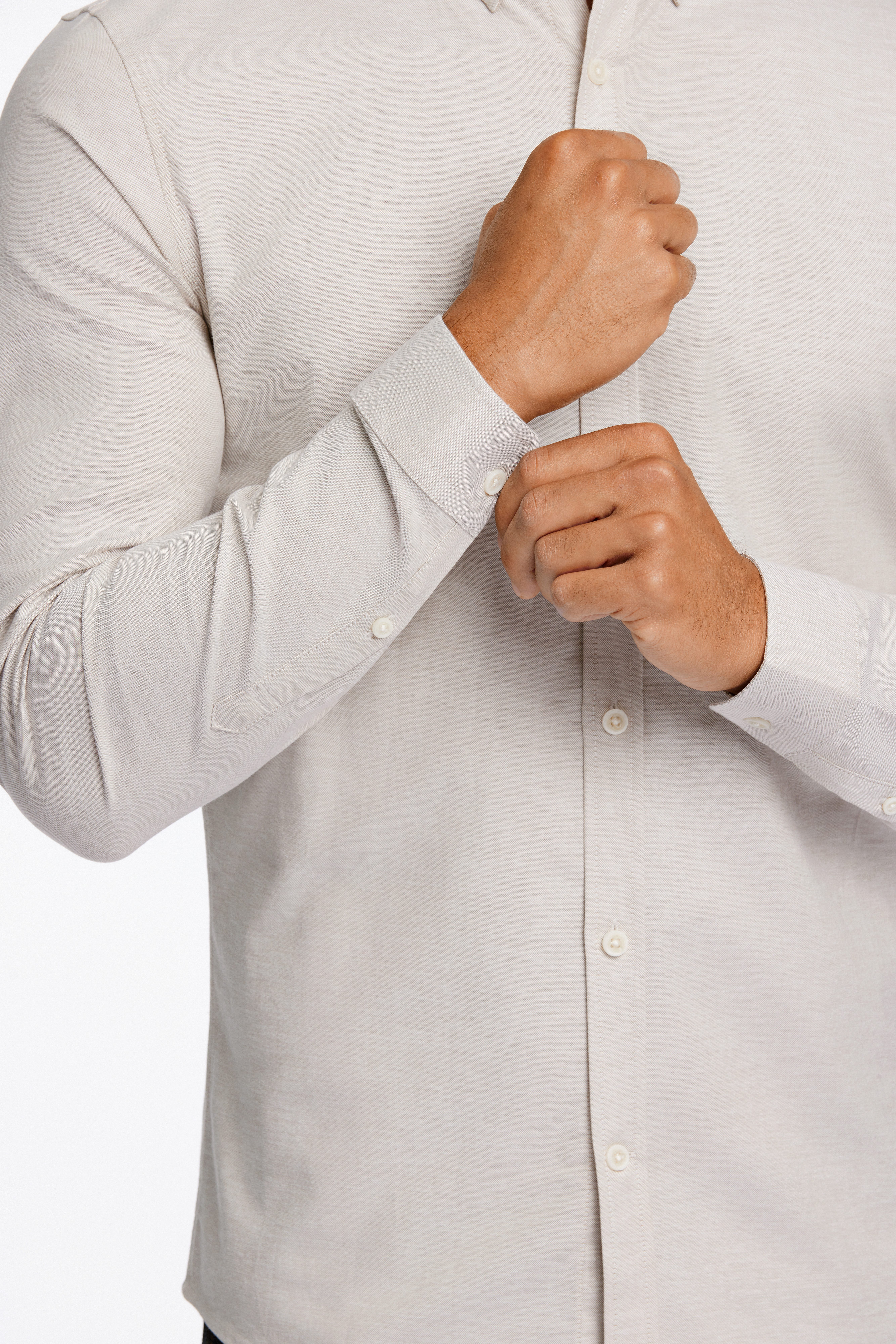 LINDBERGH Businessoverhemd met button-downkraag