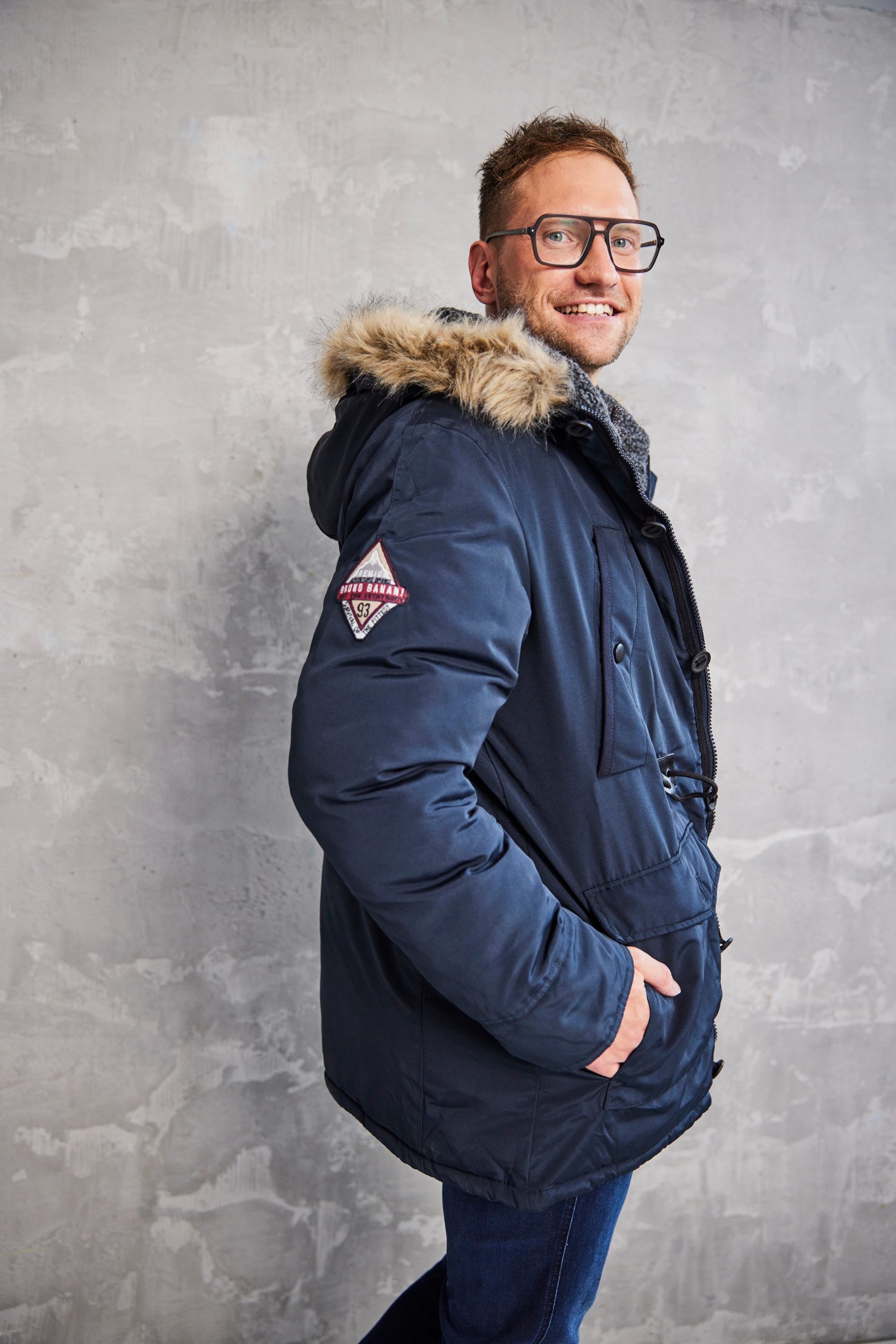 Bruno Banani Parka duurzaam materiaal, afneembare capuchon met faux fur