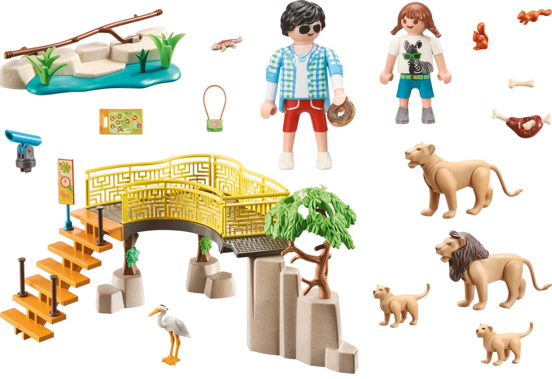 Playmobil® Constructie-speelset Leeuwen in de ren (71192), Family fun (58-delig)