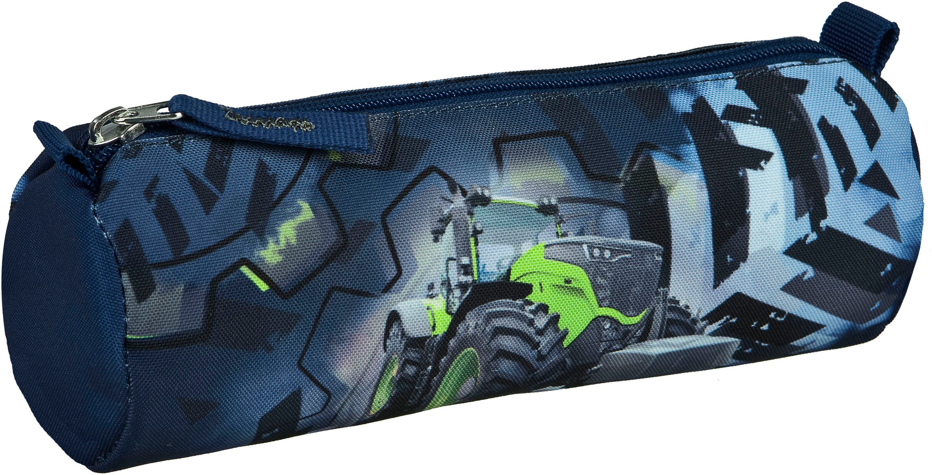 UNDERCOVER Schooltas Curve, Tractor (set, 4-delig, Schooltas, pennenetui, gymtas, portemonnee)