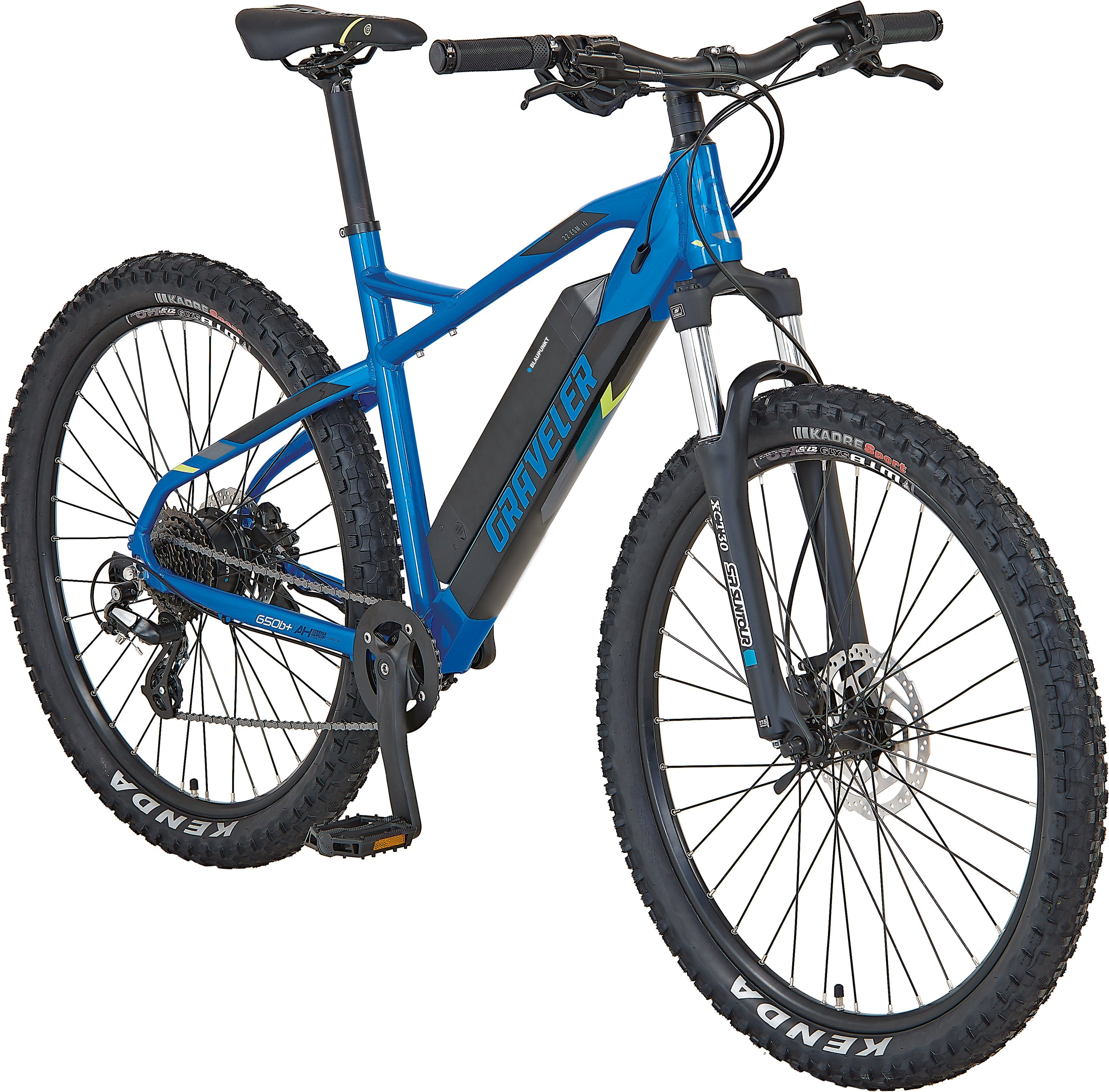 Prophete E-bike GRAVELER 22.ESM.10 Pedelec, elektrische fiets voor dames en heren, MTB