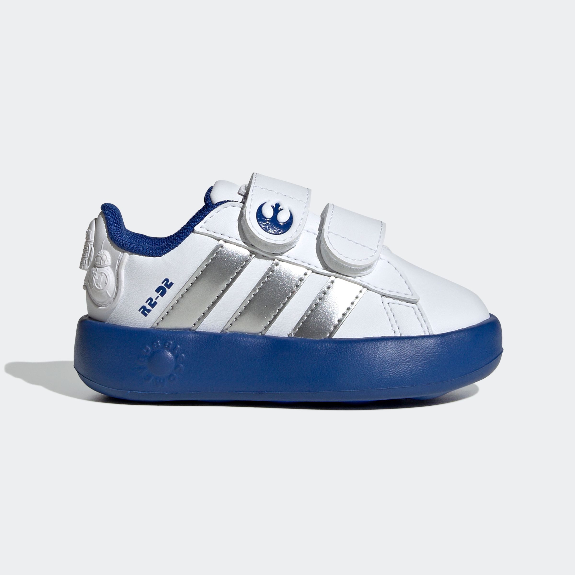 adidas Sportswear Klittenbandschoenen ADIDAS STAR WARS KIDS GRAND COURT 2.0 SCHUH Design geïnspireerd op de adidas Superstar, voor kinderen