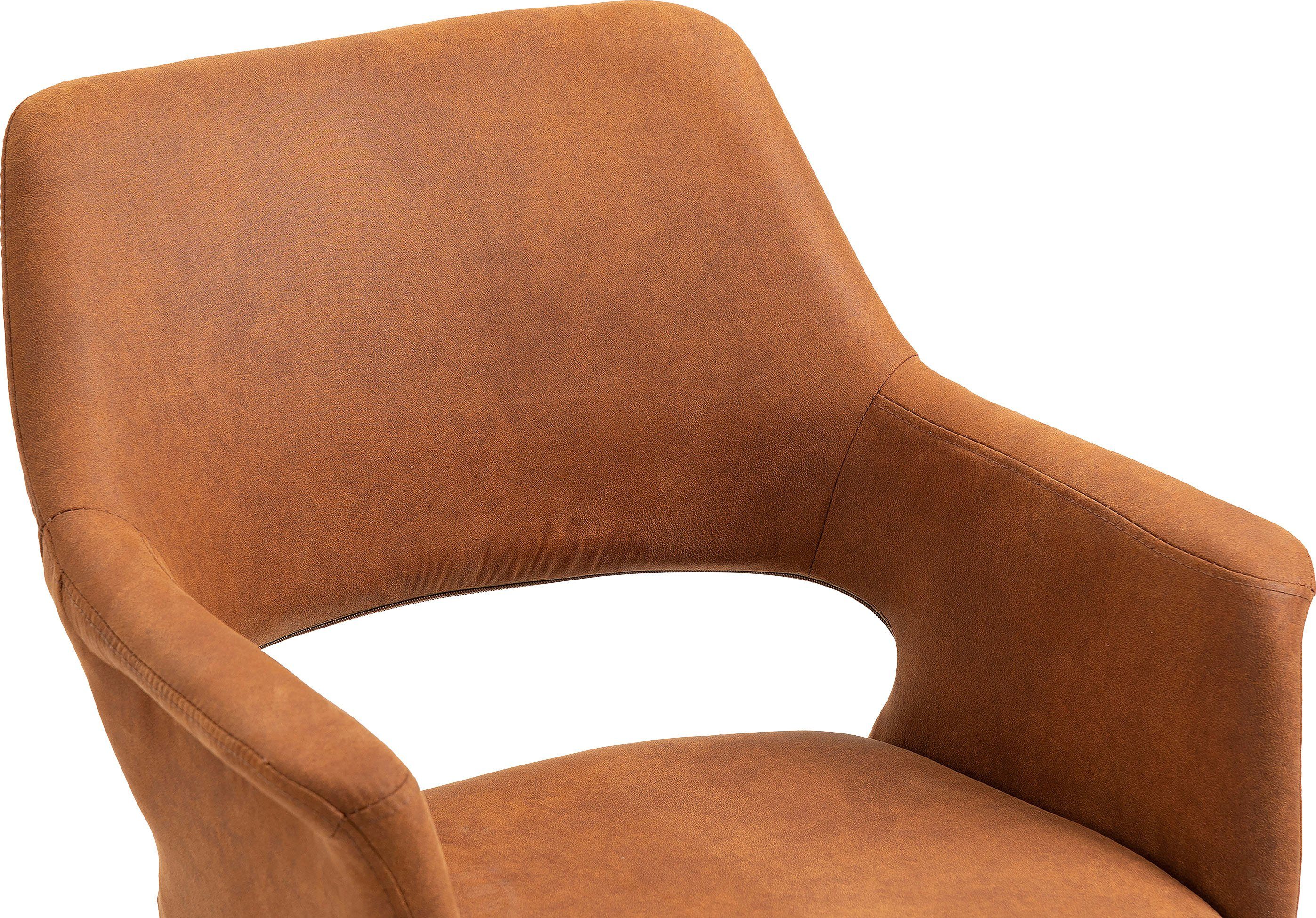byLIVING Eetkamerstoel Estelle 360° draaibaar (set, 2 stuks)