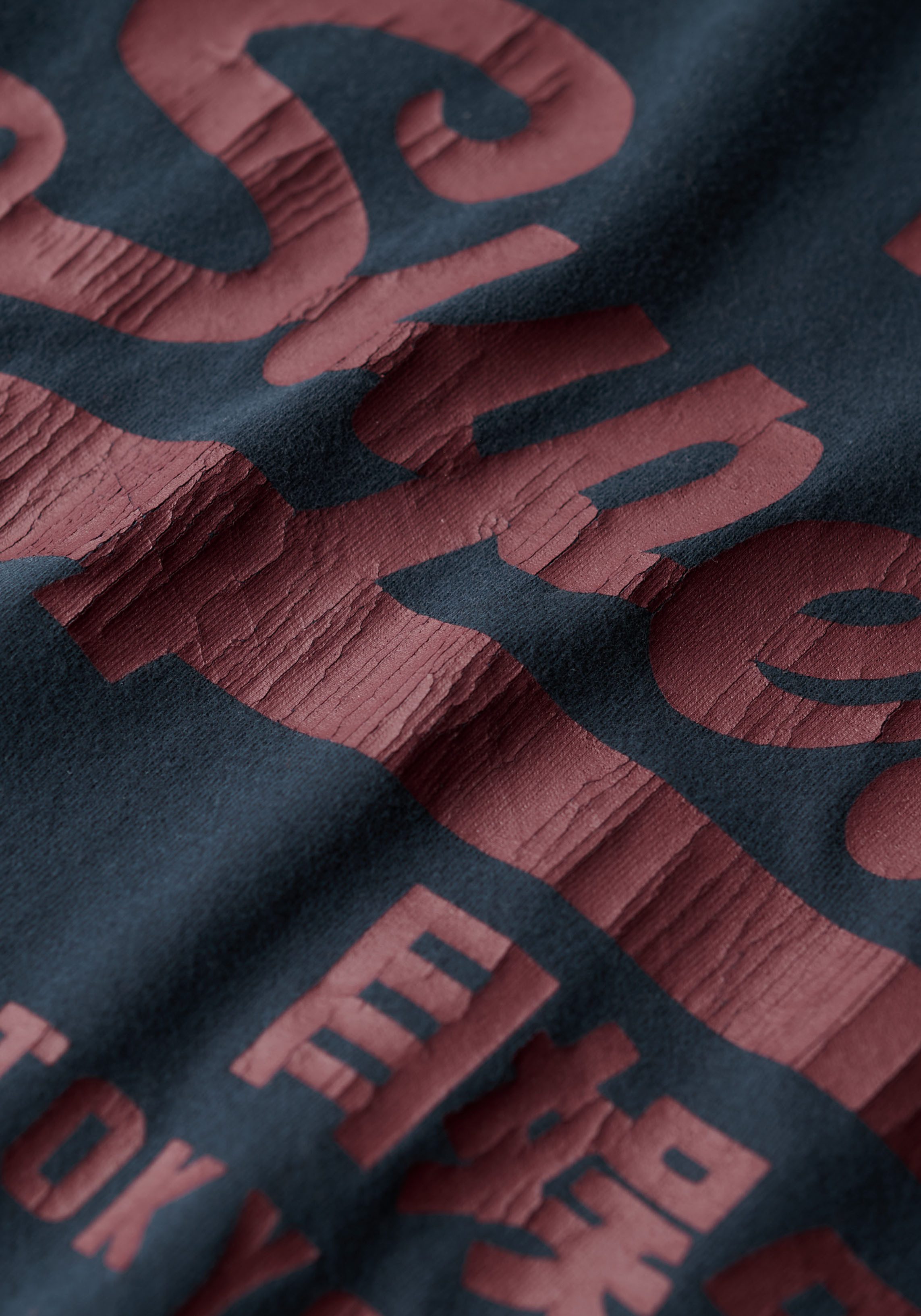Superdry Shirt met ronde hals CLASSIC VL GRAPHIC T SHIRT