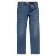 wrangler straight jeans frontier blauw